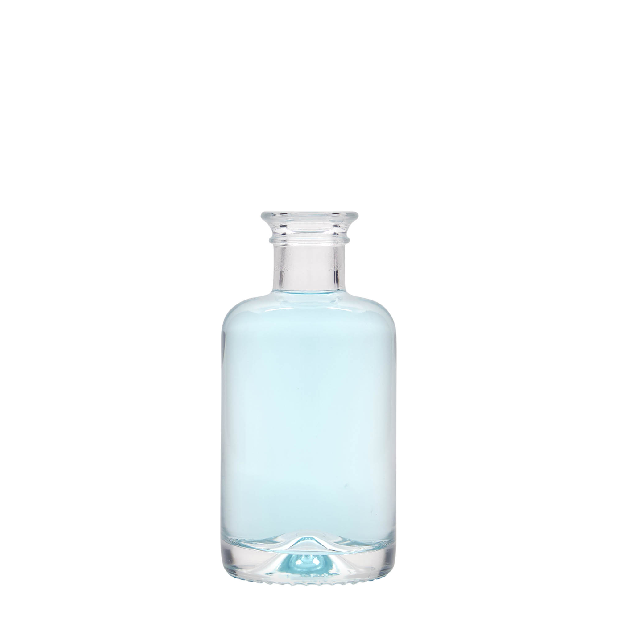 100 ml klaaspudel apteekrile, avale: kork