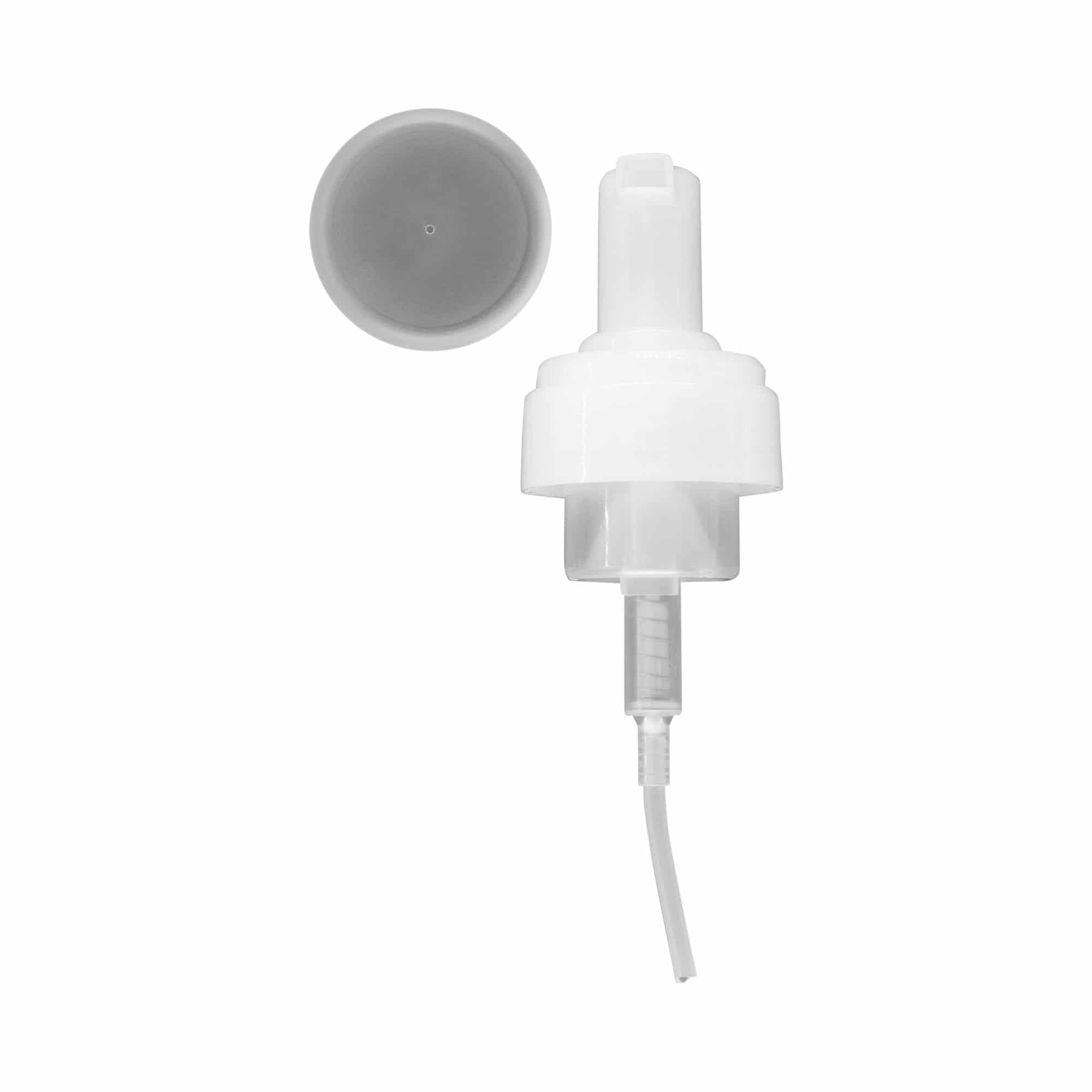Doos 100 ml „Vahtpihusti“, PP-plast, valge, sobib avale: kruvikork