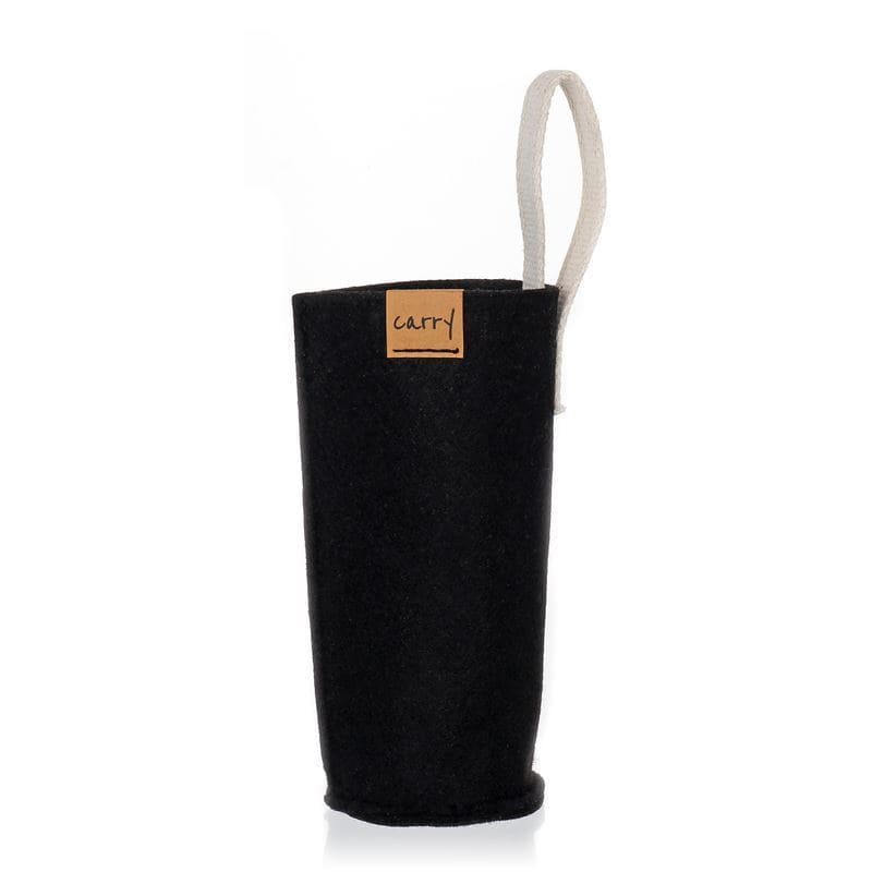 CARRY Sleeve, tekstiil, must