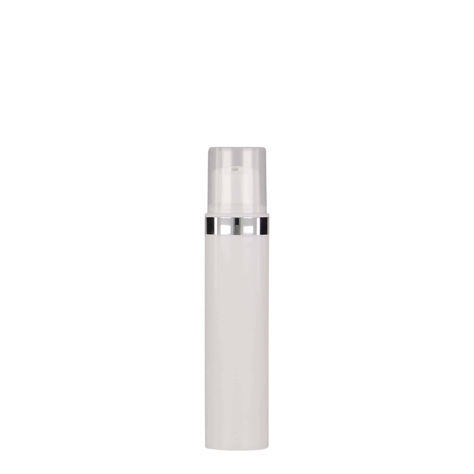 15 ml õhutusvaba dosaator 'Nano', PP-plast, valge