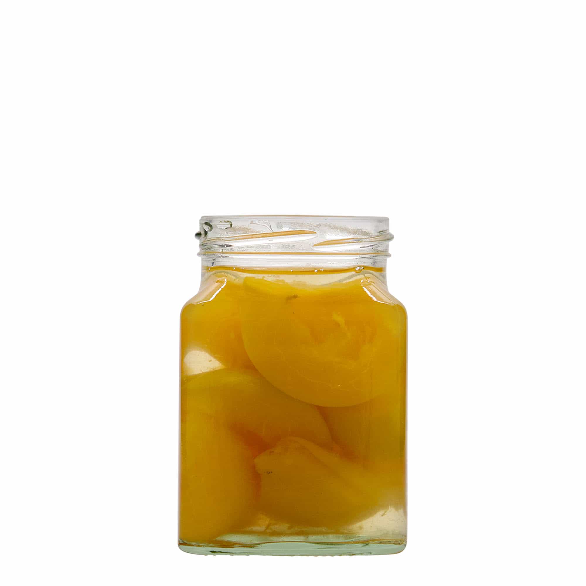 314 ml neljakandiline purk, sulgur: twist-off (TO 63)