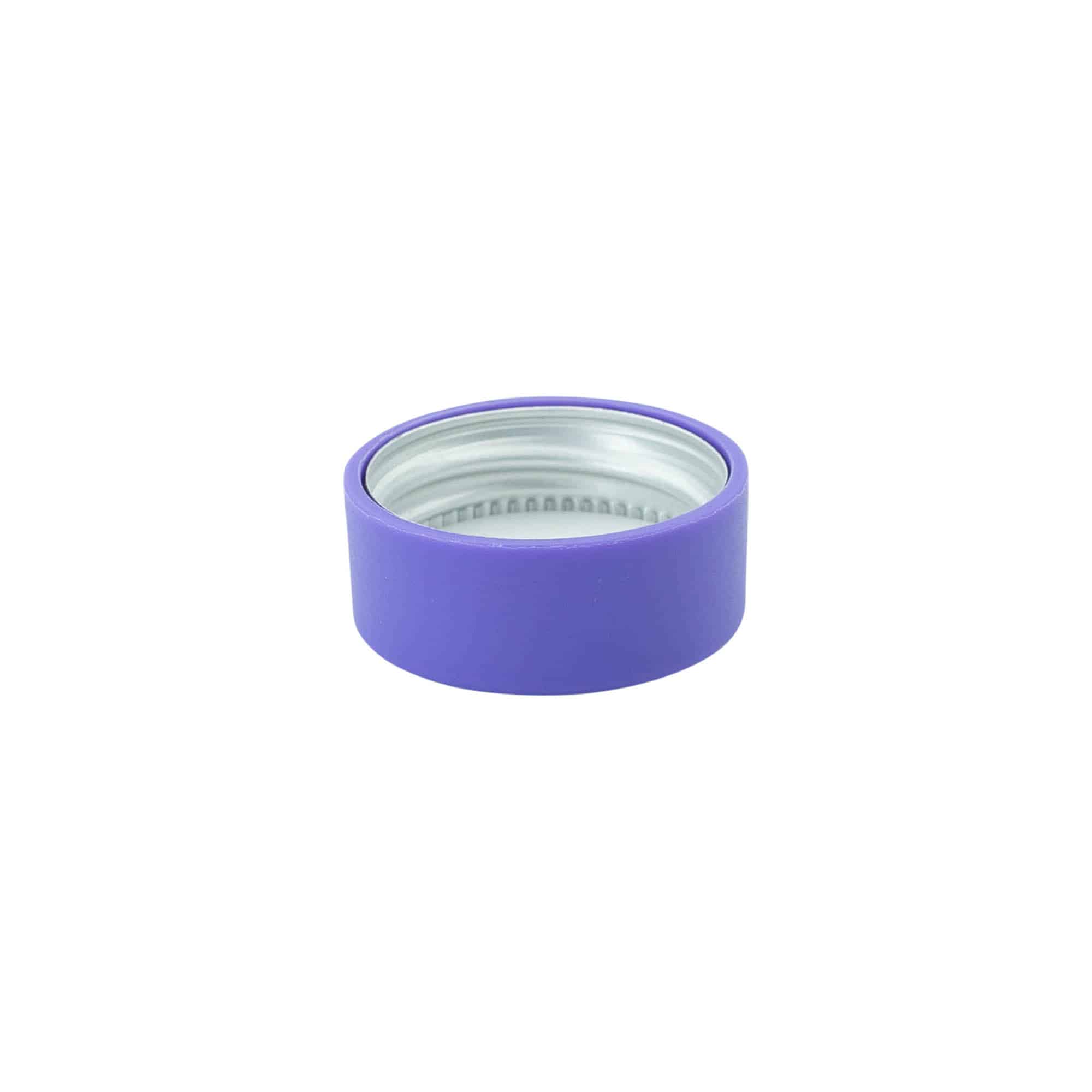 Kruvikork, ABS-plast, violetne, suuava jaoks: GPI 28/400