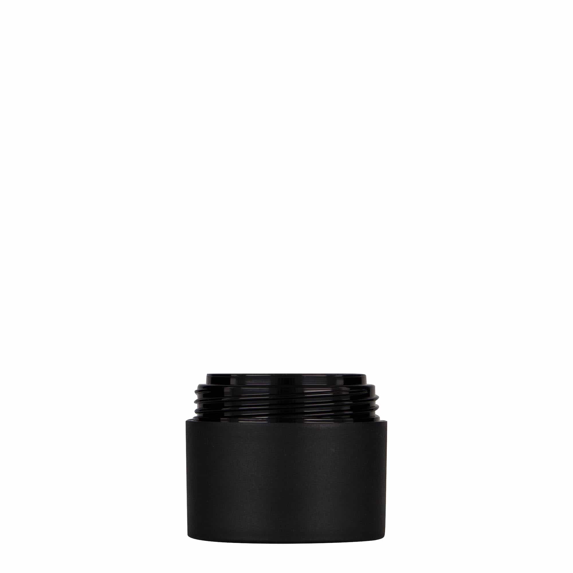 30 ml plastiktoos „Antonella“, PP, must, avale: kruvikork