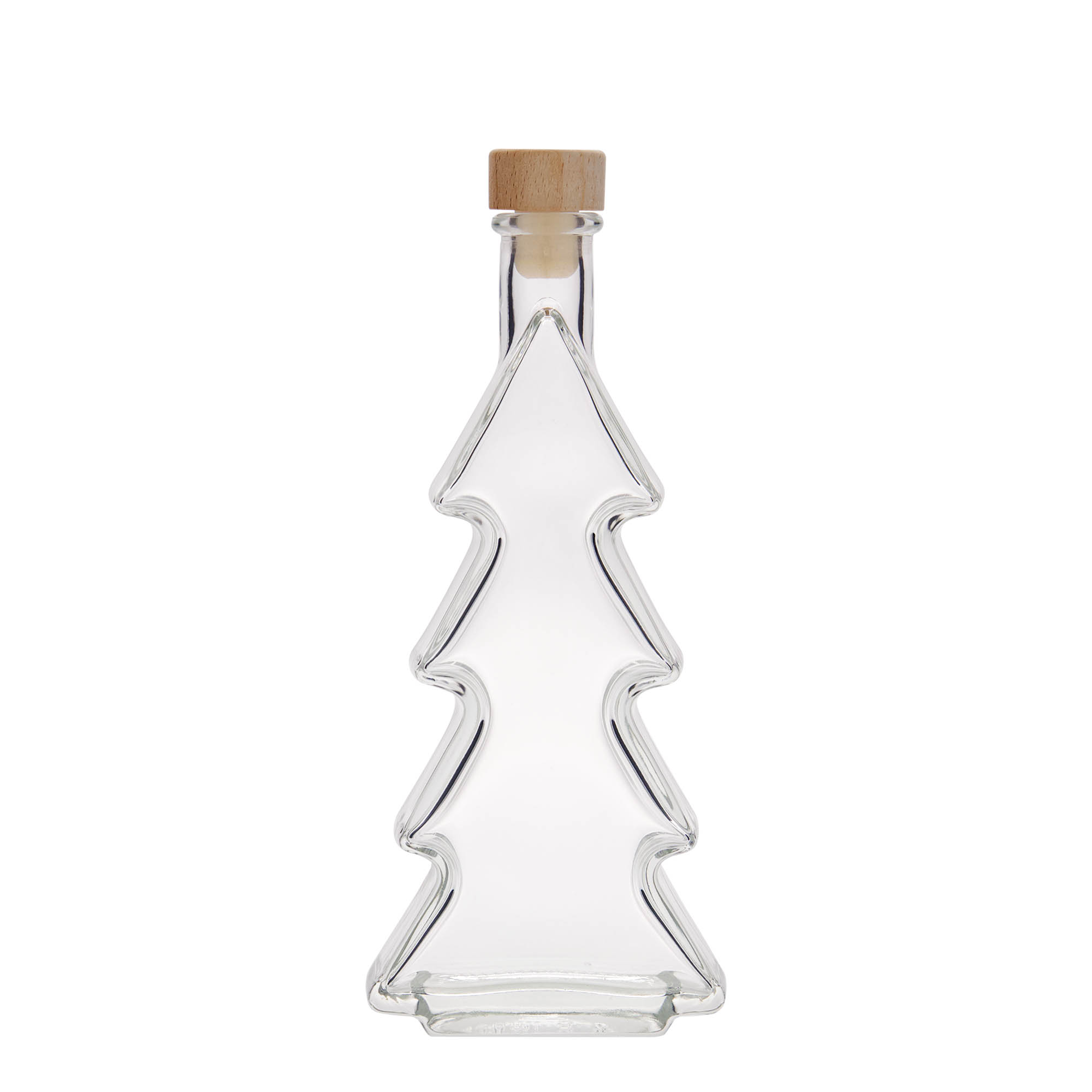 200 ml klaaspudel 'Kuusepuu', sulgur: kork