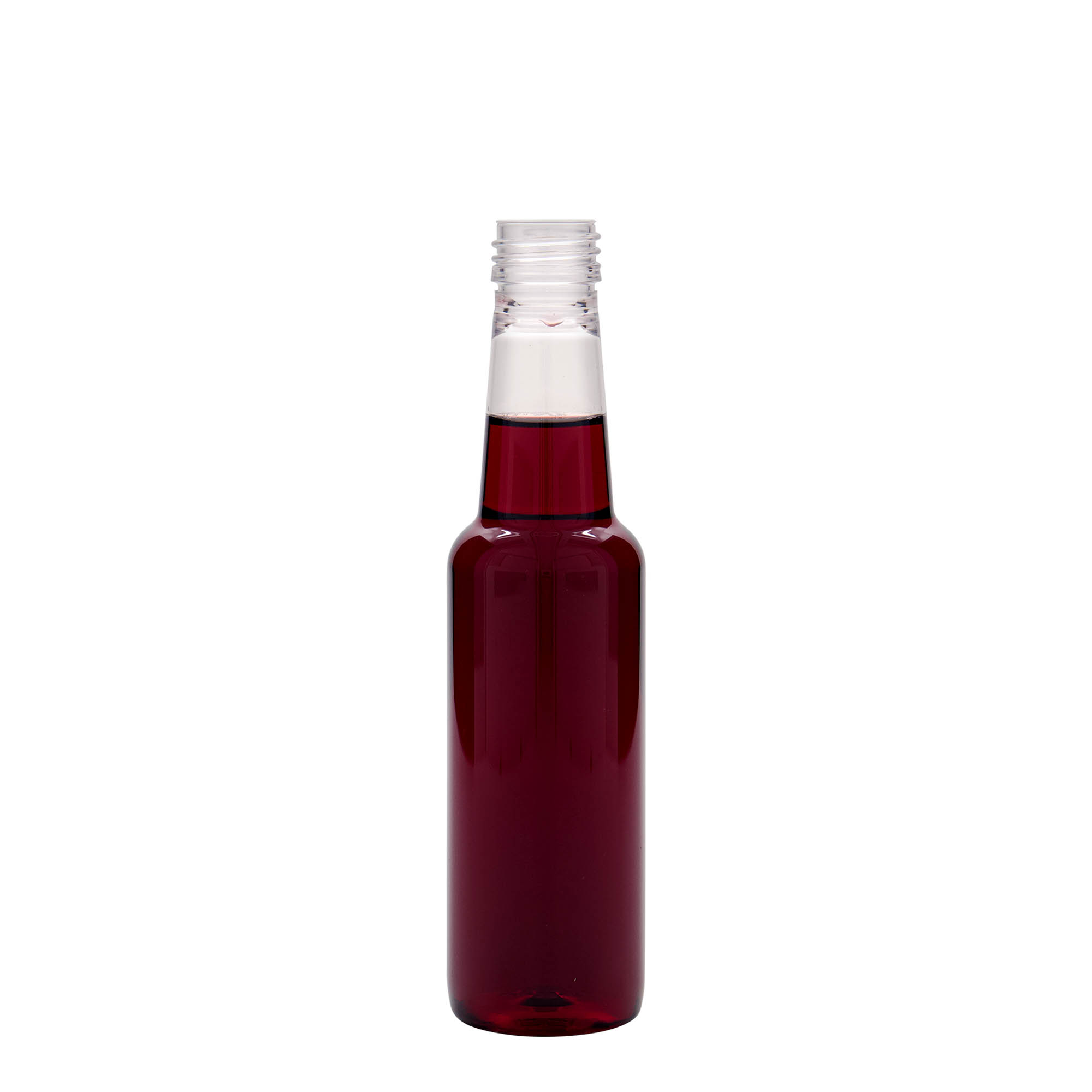 250 ml PET-pudel „Vein“, plastik, avale: PP 28