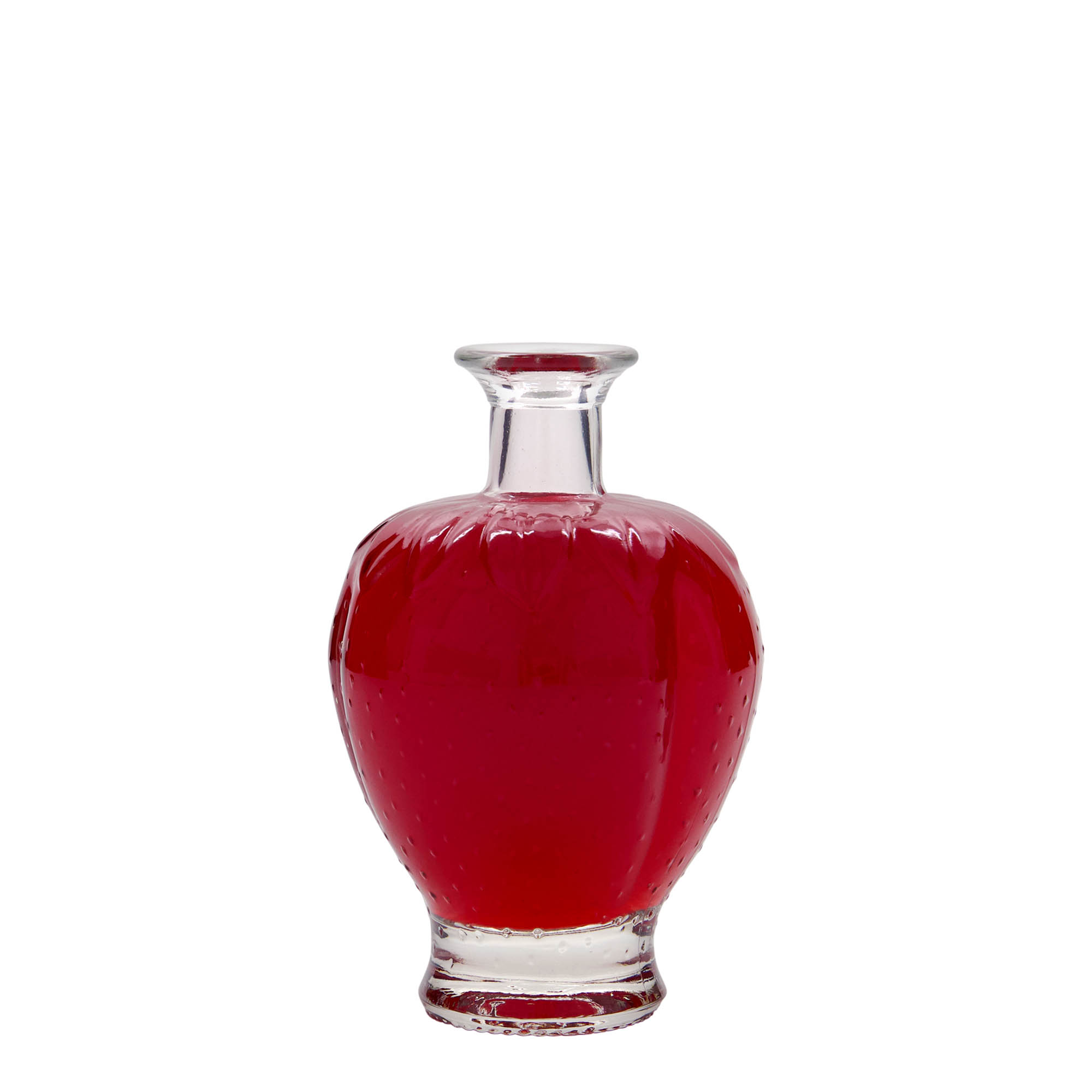 200 ml klaaspudel 'Maasikas', sulgur: kork