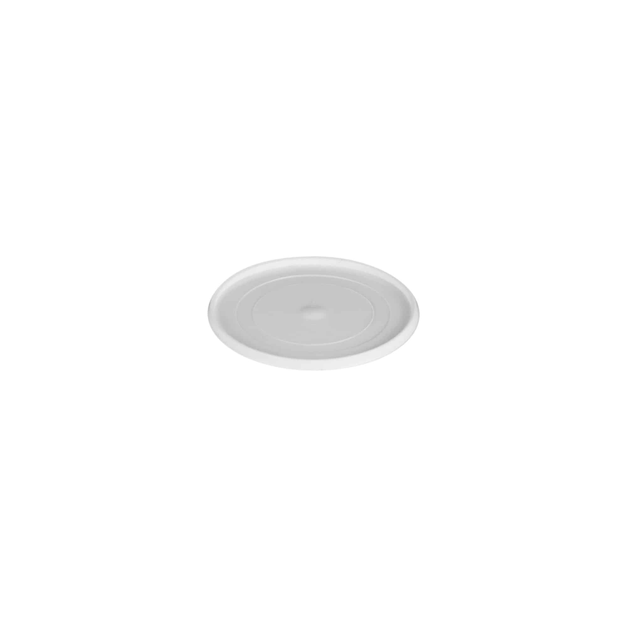 Katteplaat 5 ml 'Bianca' jaoks, PP-plast, valge