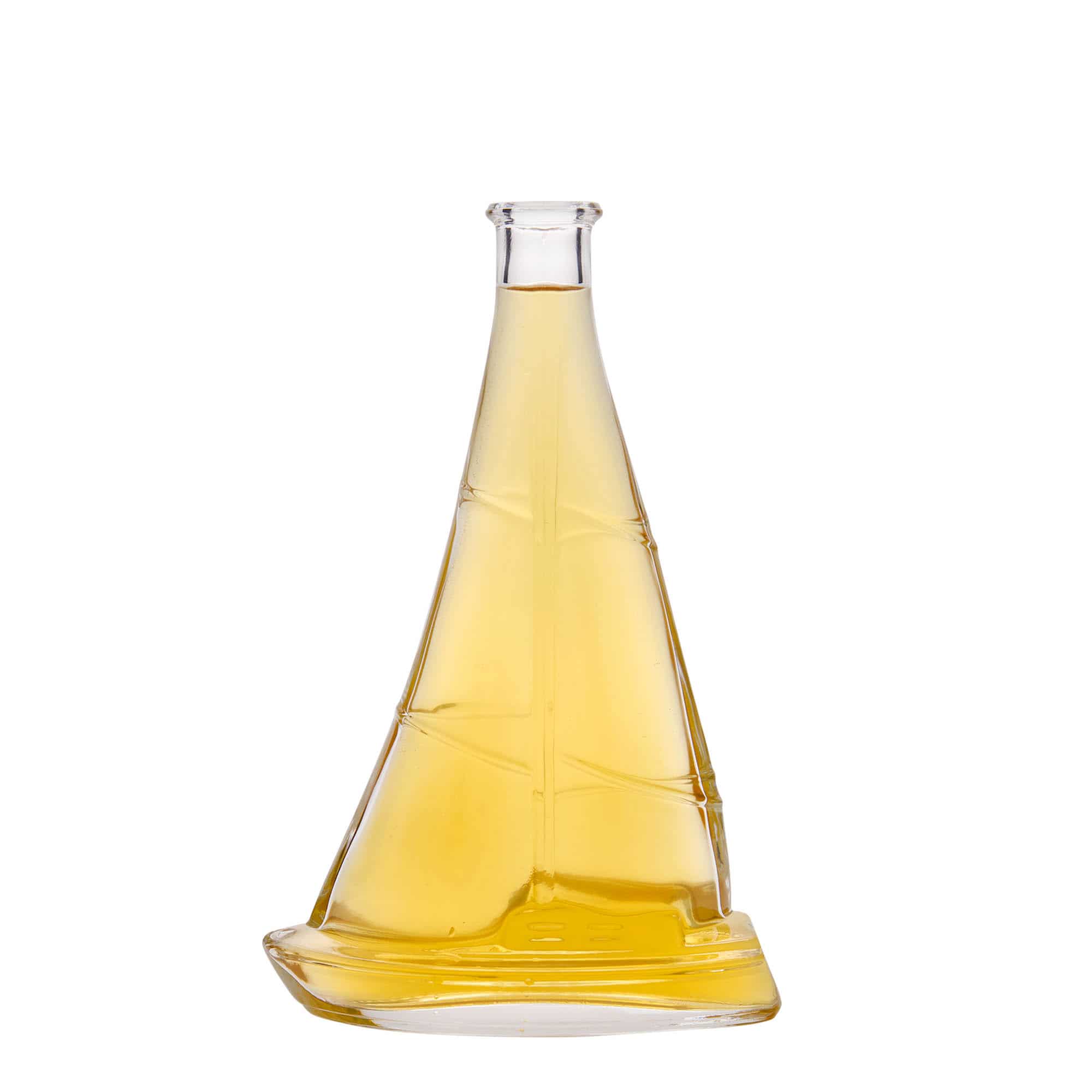 350 ml klaaspudel 'Purjekas', sulgur: kork
