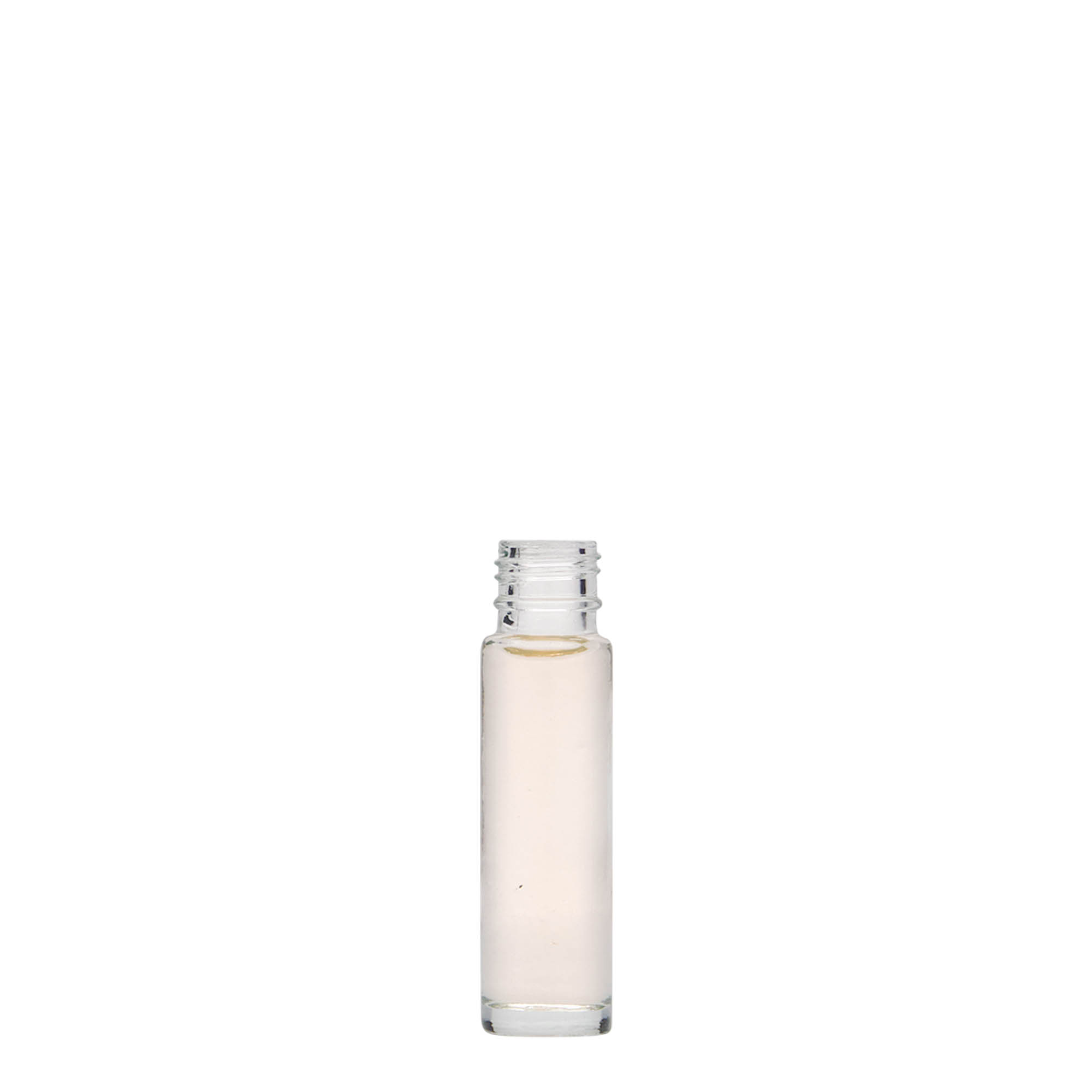 10 ml rullpudel, klaas, suu: kruvikork 10 ml rullpudel, klaas, suu: kruvikork