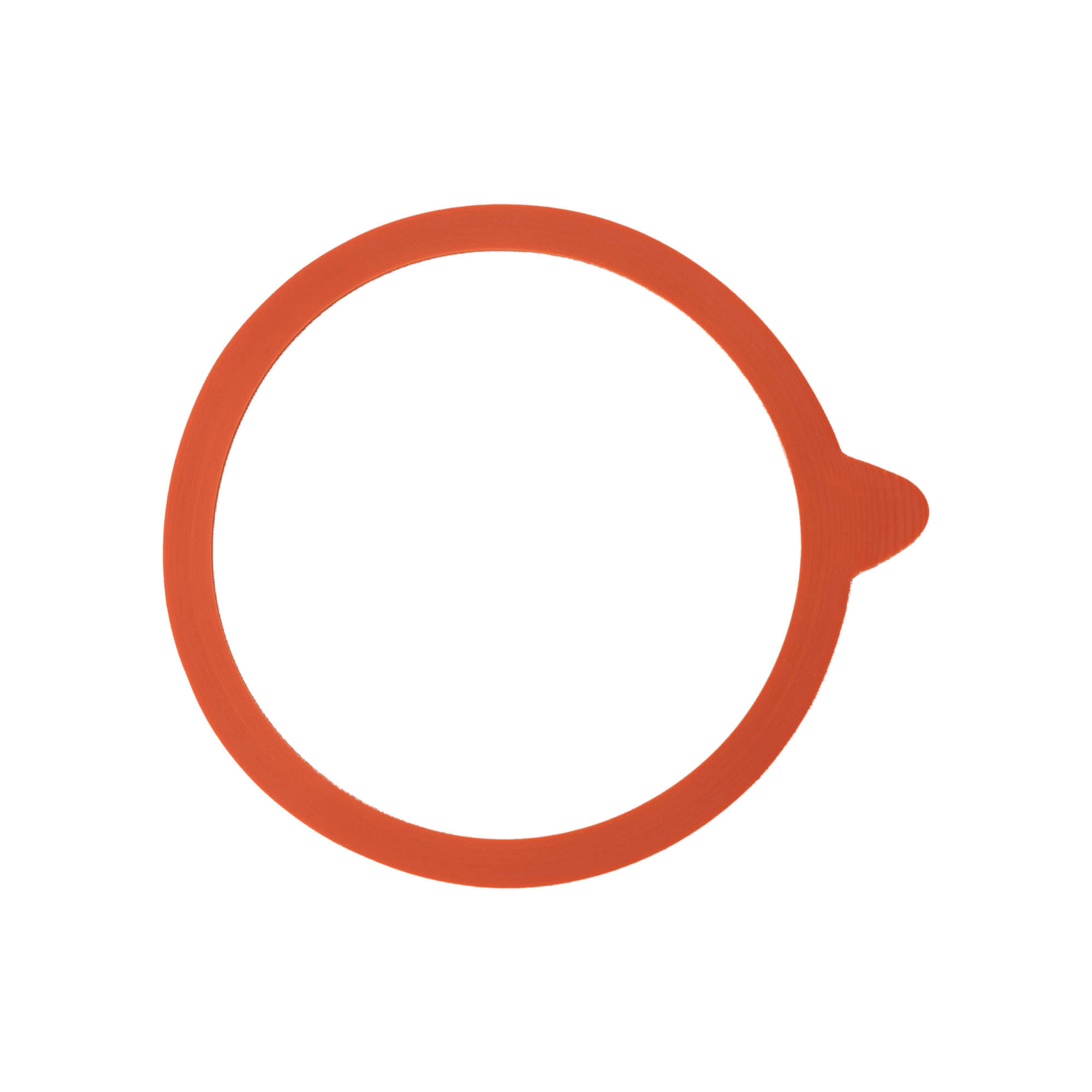 WECK-purkide keedurõngas RR100 #, punane, ava: ümar serv