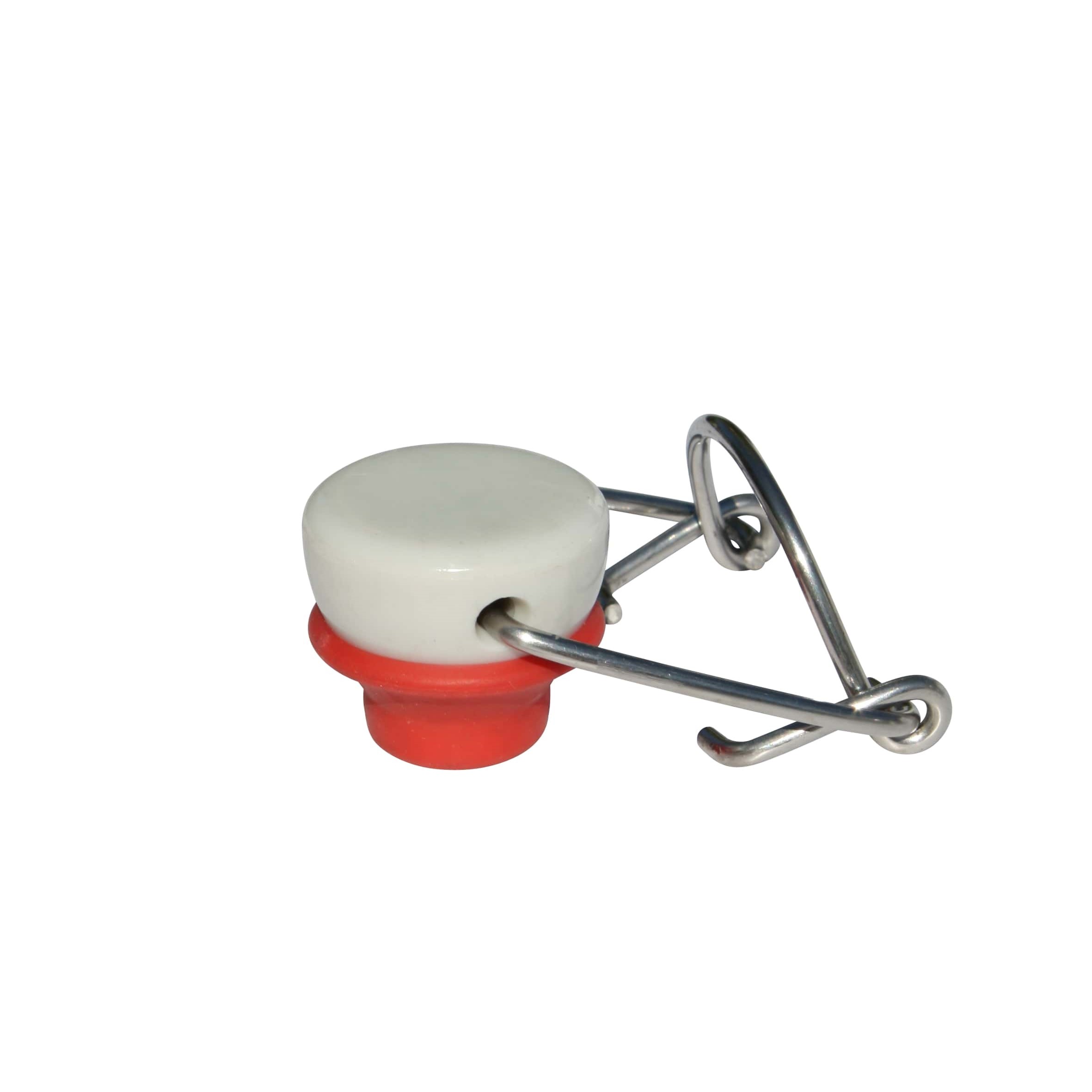 Triikimisluku erimõõt, plastik, punane-valge Triikimisluku erimõõt, plastik, punane-valge