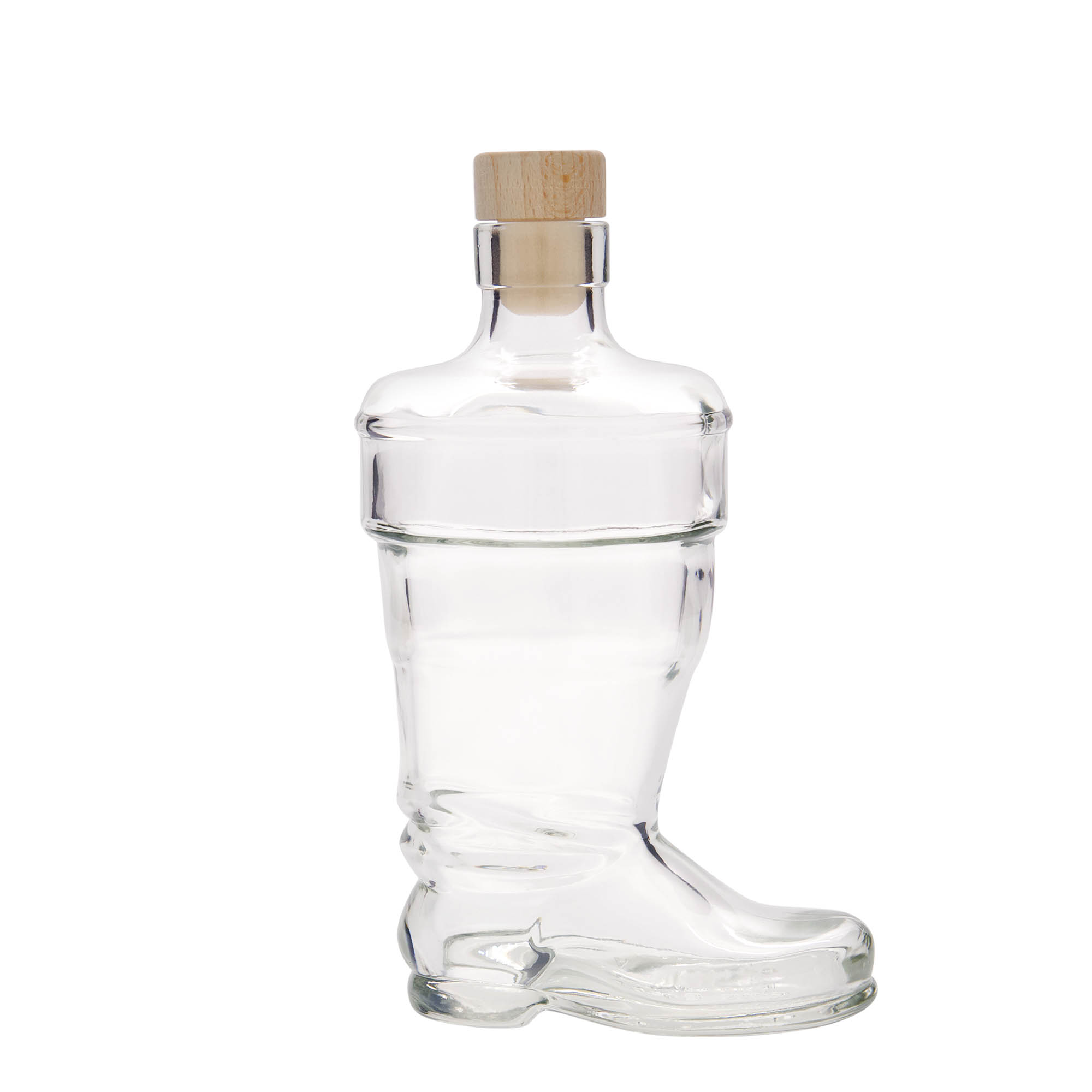 350 ml klaaspudel 'Saabas', ava: kork