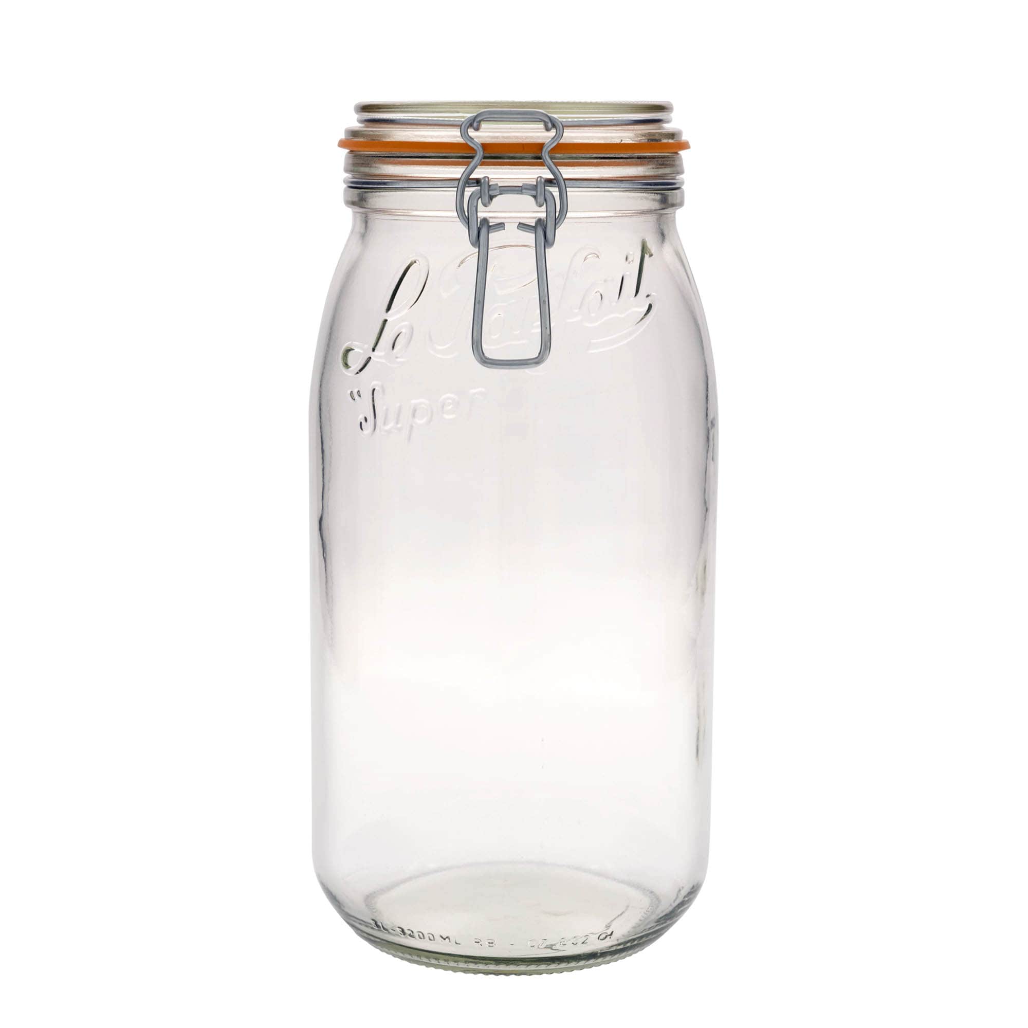 3000 ml traatkaanega purk 'Le Parfait Super Bocal', sulgur: traatkaas