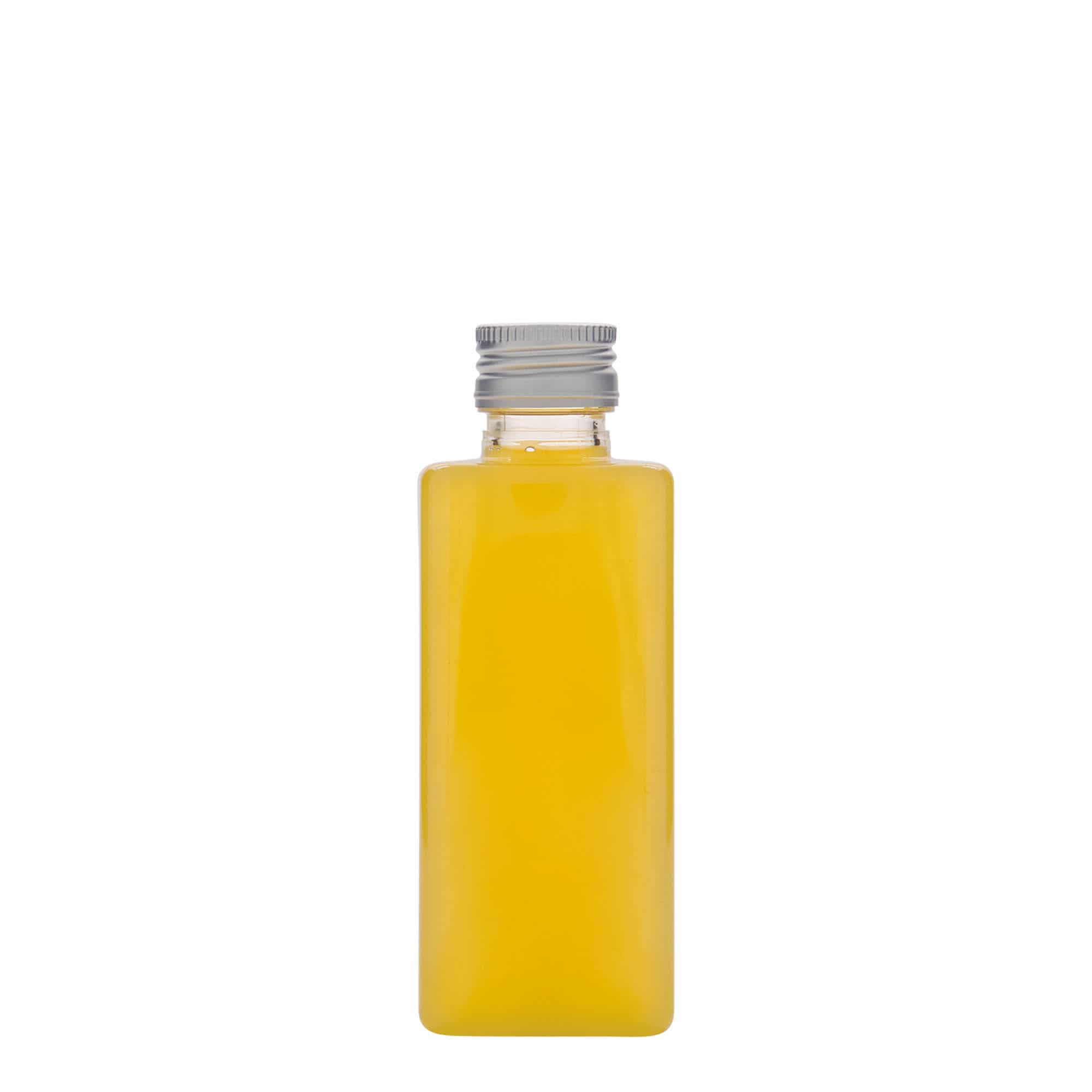 250 ml PET-pudel 'Karl', ruudukujuline, plast, sulgur: PP 28