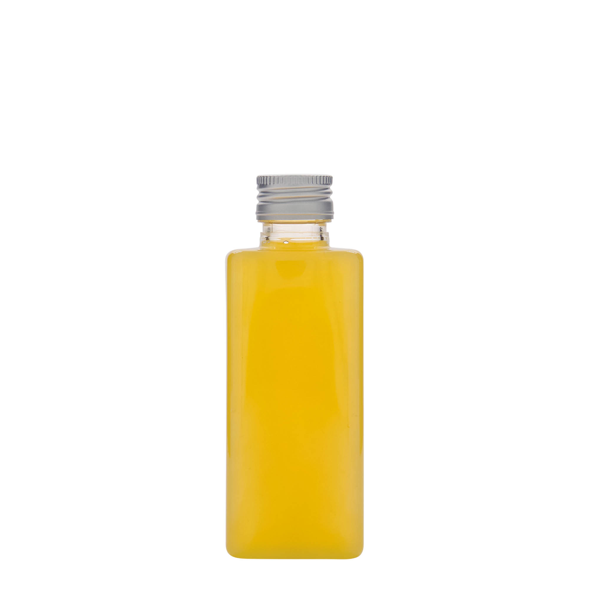 250 ml PET-pudel 'Karl', ruudukujuline, plastik, kael: PP 28