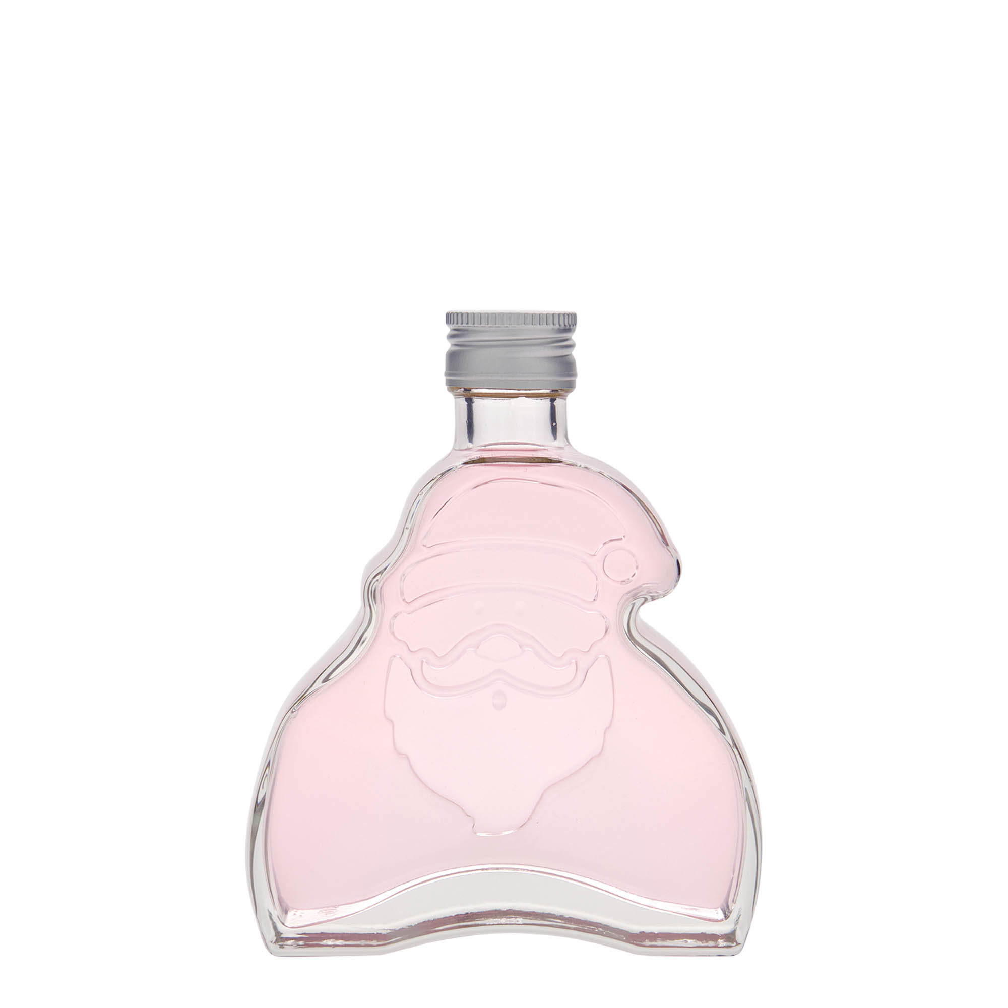 200 ml klaaspudel 'Jõuluvana', suuava: PP 28