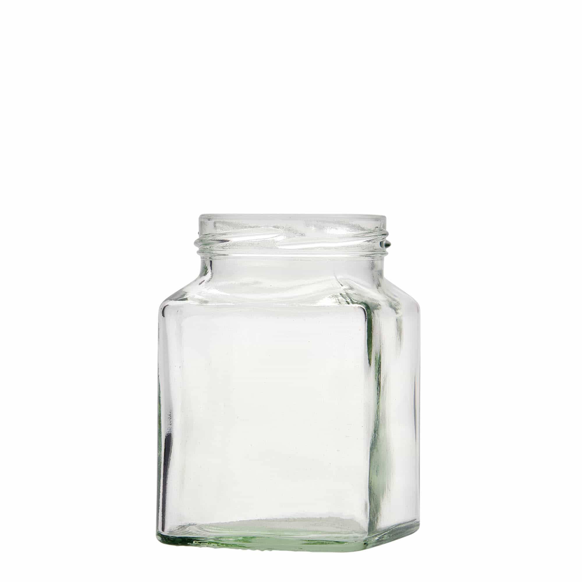 314 ml neljakandiline purk, sulgur: twist-off (TO 63)