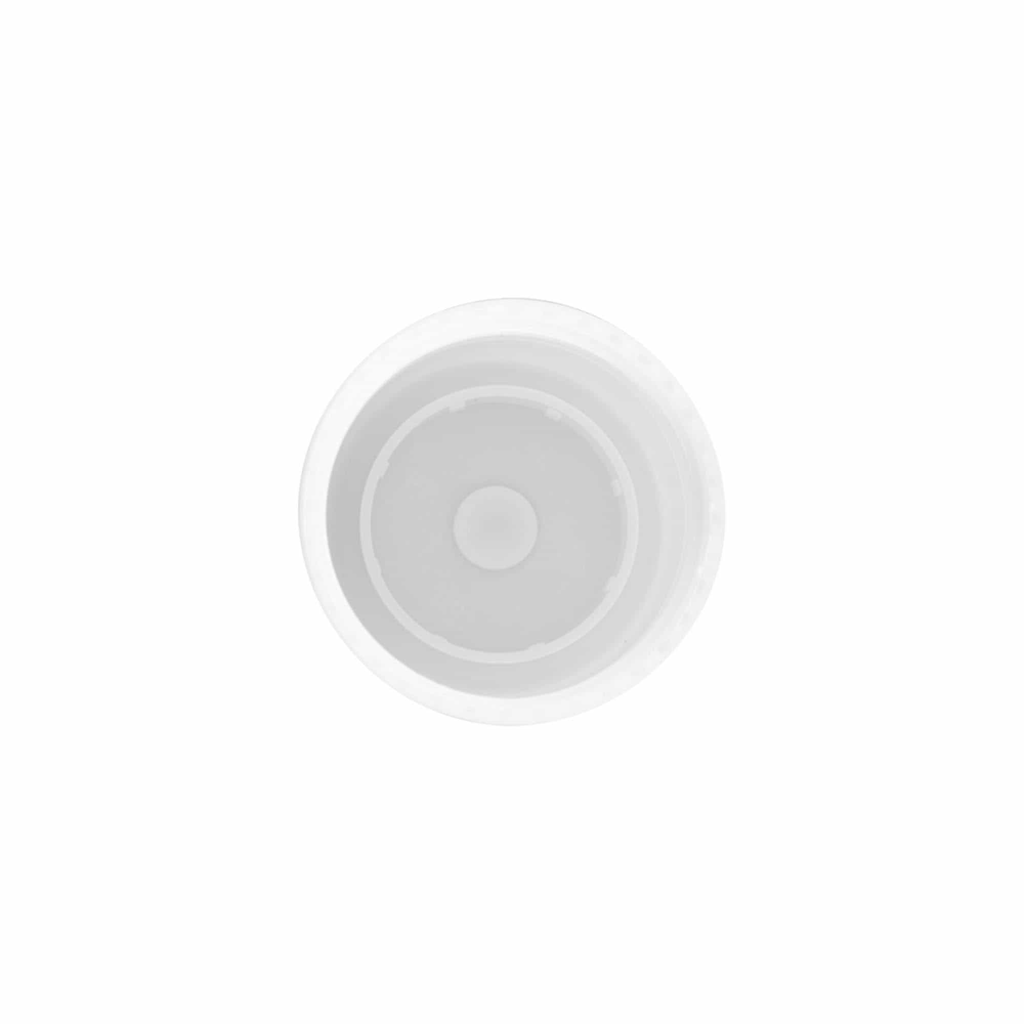 Korgid 50 ml rullpudelitele, PP-plast, valge, ava jaoks: kruvikork