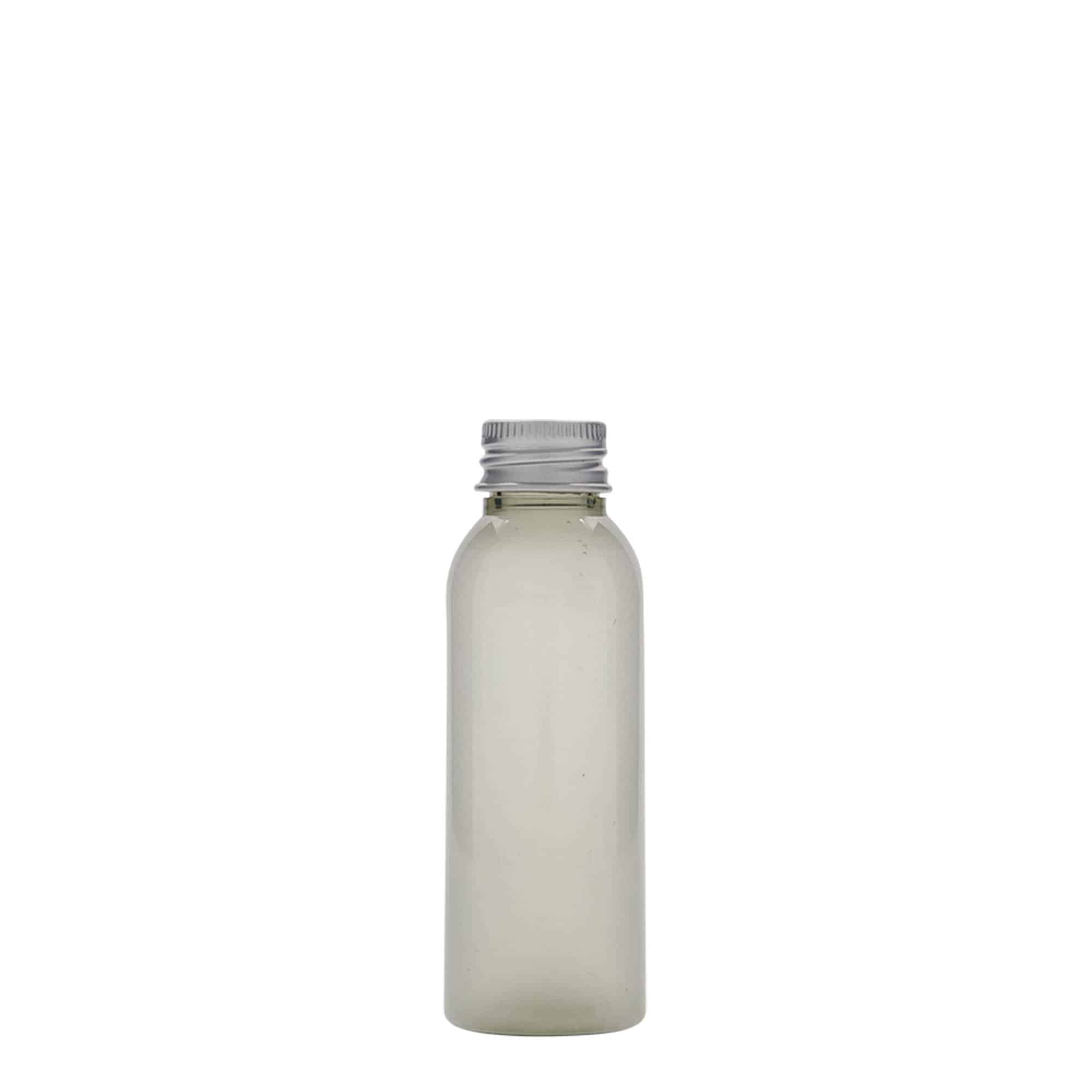 50 ml ringlussevõetud plastist pudel 'Pegasus', PCR, sulgur:  20/410