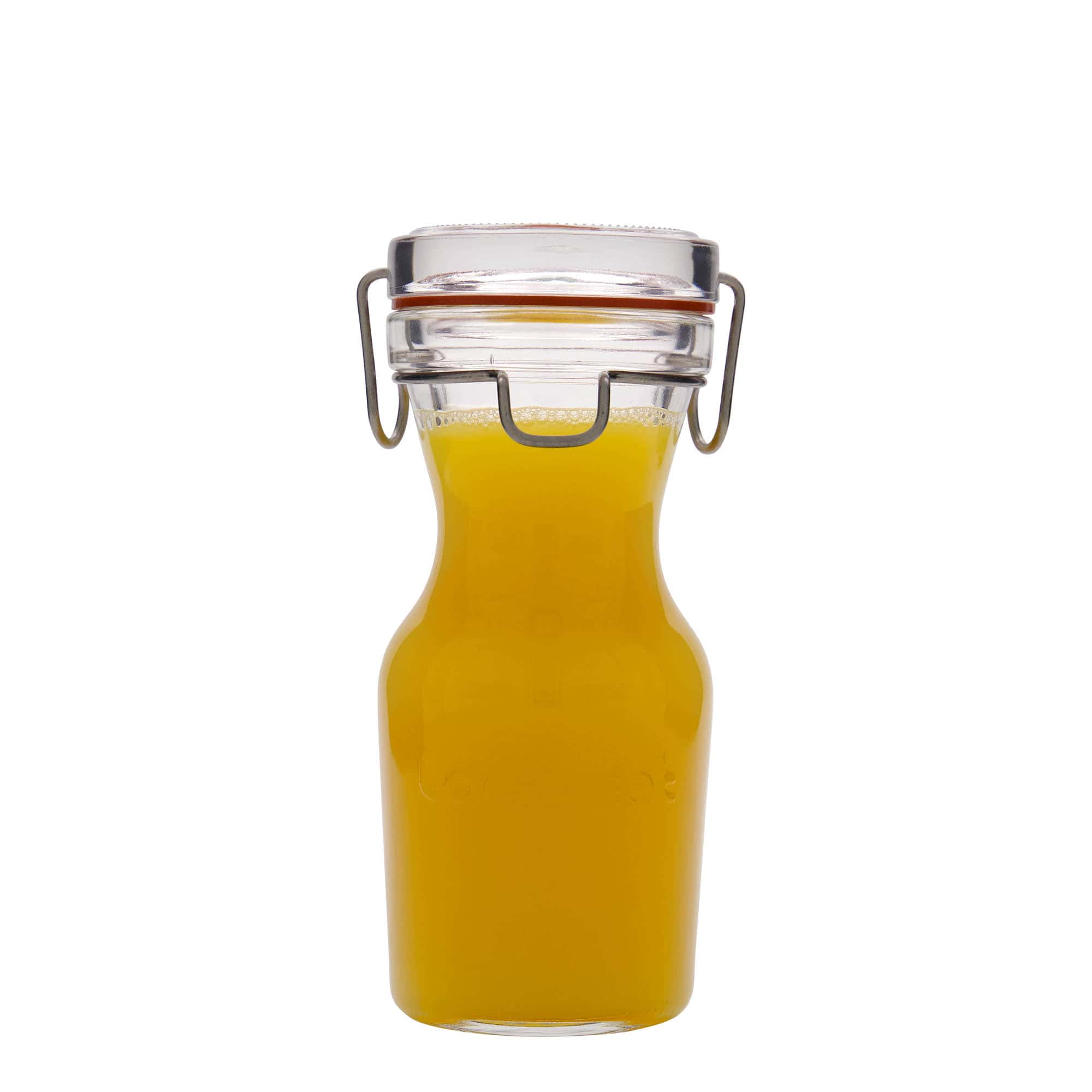 250 ml klaaskarahvin 'Lock-Eat', sulgur: traatkaas