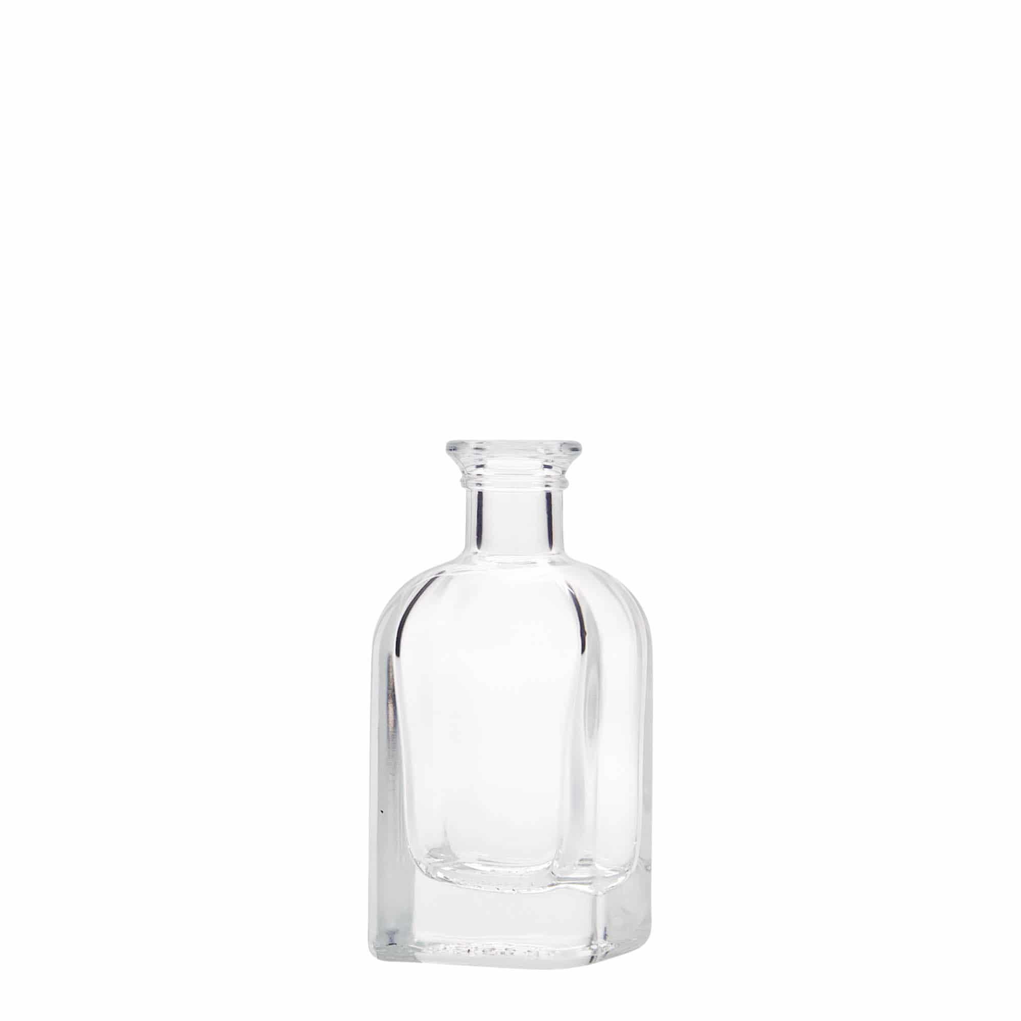 40 ml klaaspudel Apotheker Carré, ruudukujuline, suuava: kork