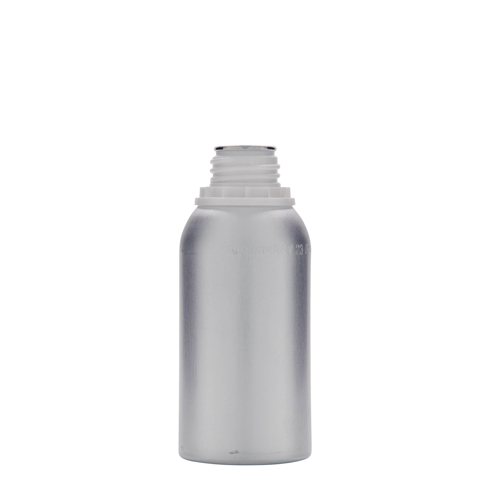 275 ml alumiiniumflask, metall, hõbedane, suuava: DIN 32 275 ml alumiiniumflask, metall, hõbedane, suuava: DIN 32