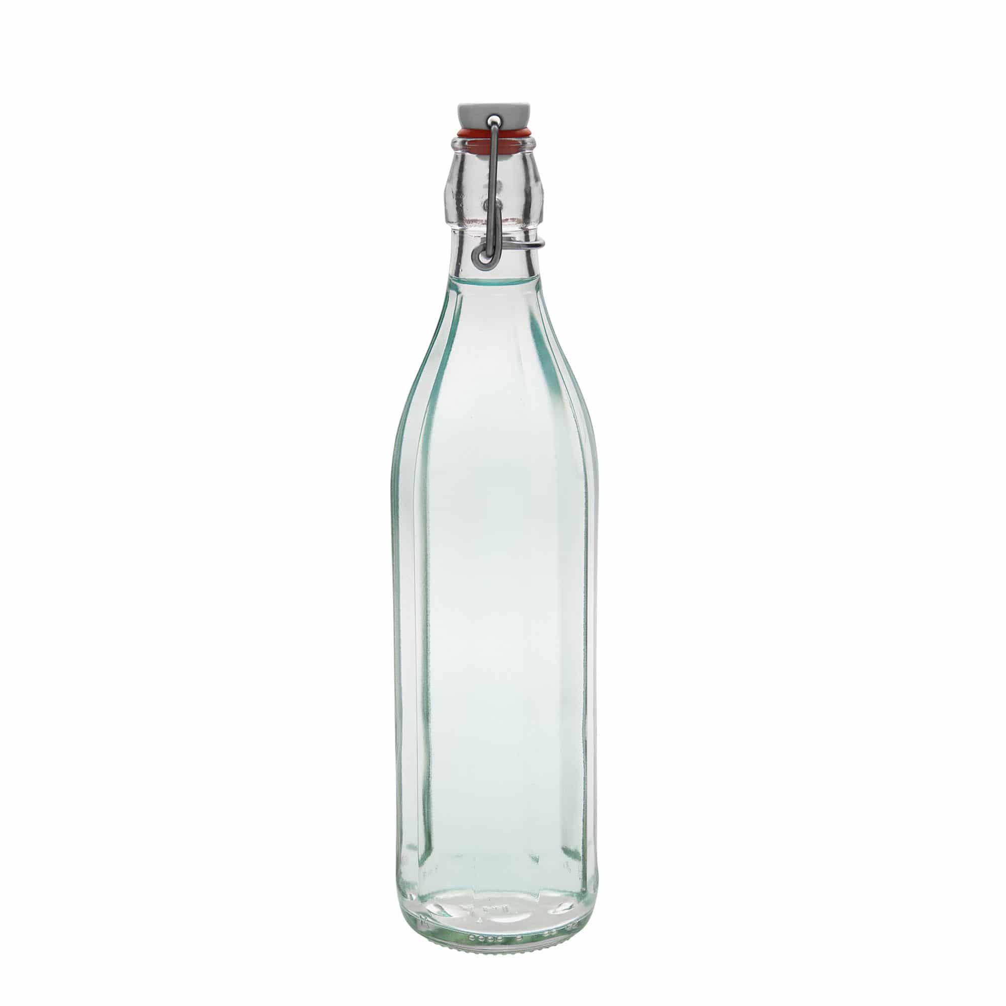 750 ml klaaspudel 'Bravo', kümnekandiline, sulgur: traatkork