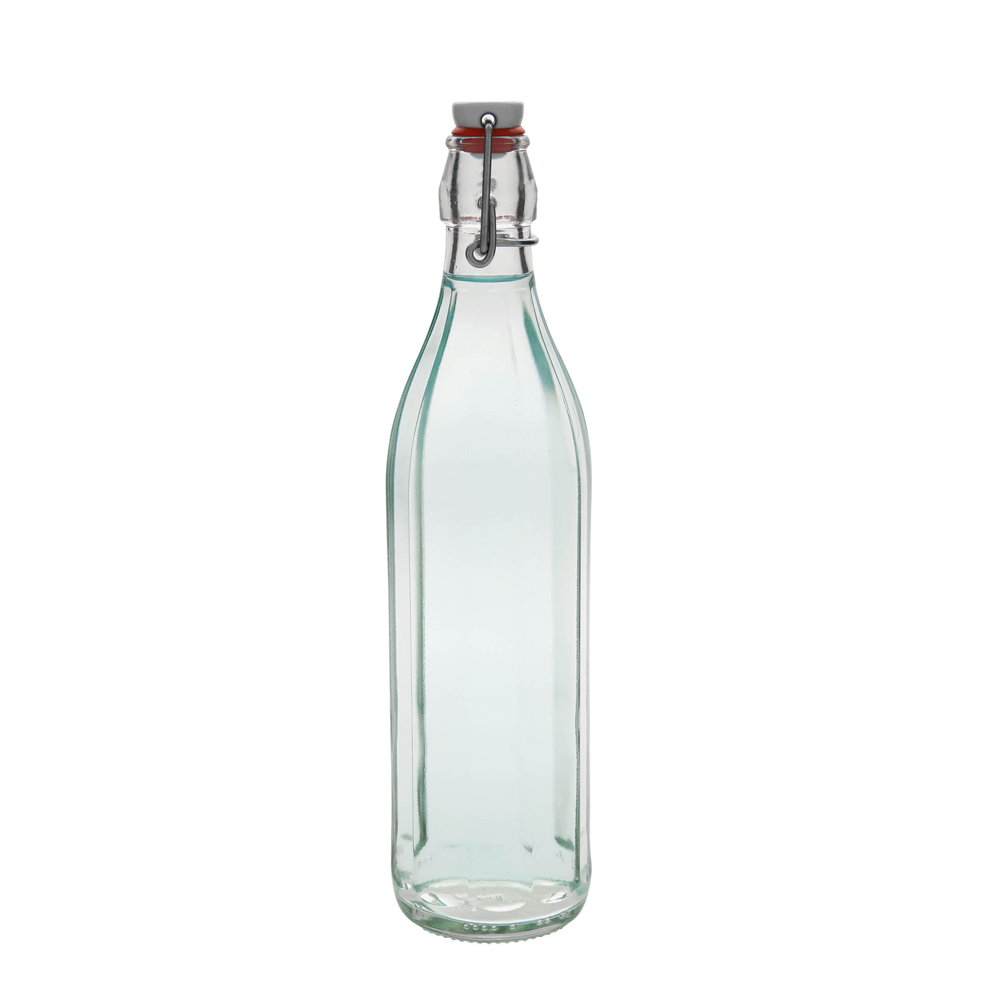 750 ml klaaspudel 'Bravo', kümnekandiline, ava: sanglukuga sulgur 750 ml klaaspudel 'Bravo', kümnekandiline, ava: sanglukuga sulgur
