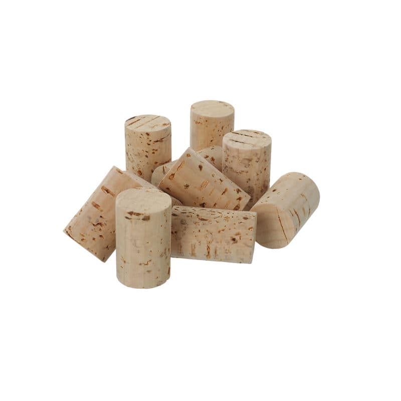 Veinikork 24 mm, looduslik kork, beež, sulguri tüüp: kork
