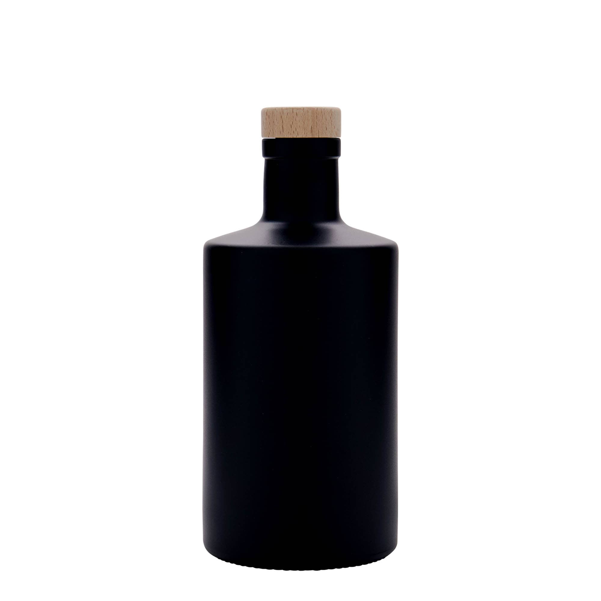 500 ml klaaspudel „Caroline“, must, avale: kork
