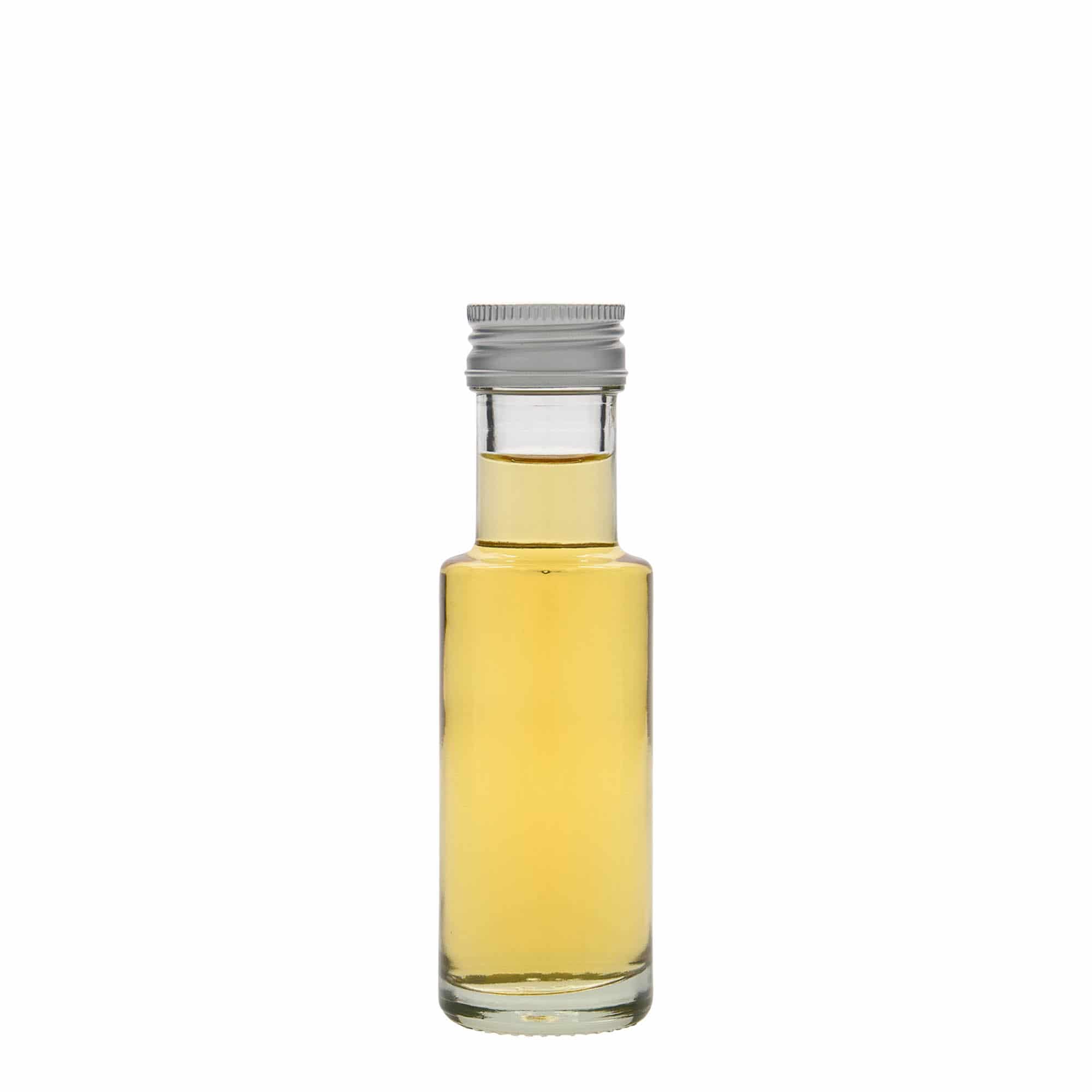 100 ml klaaspudel 'Dorica', sulgur: PP 31,5