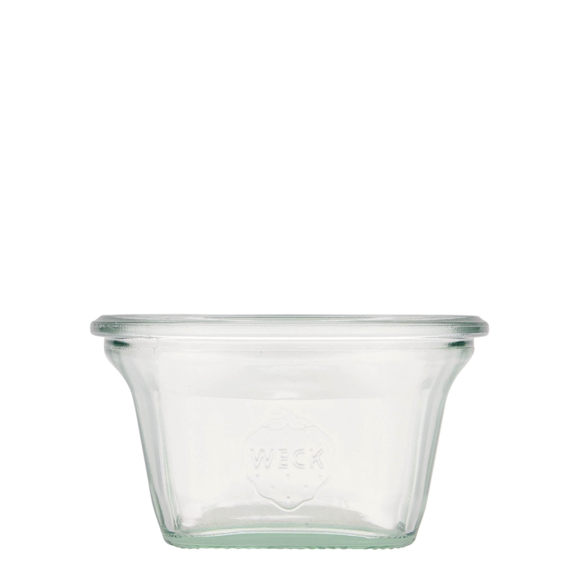 290 ml WECK-Quadro klaas, ruudukujuline, ava: ümaräärega 290 ml WECK-Quadro klaas, ruudukujuline, ava: ümaräärega