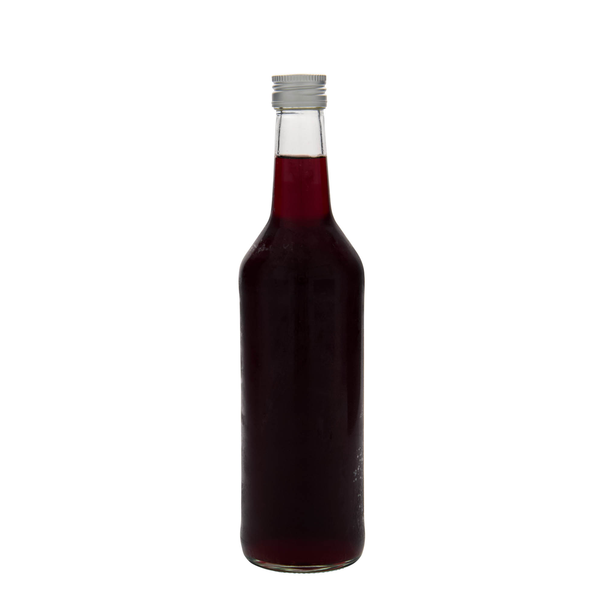 500 ml klaaspudel sirge kaelaga, suuava: PP 28