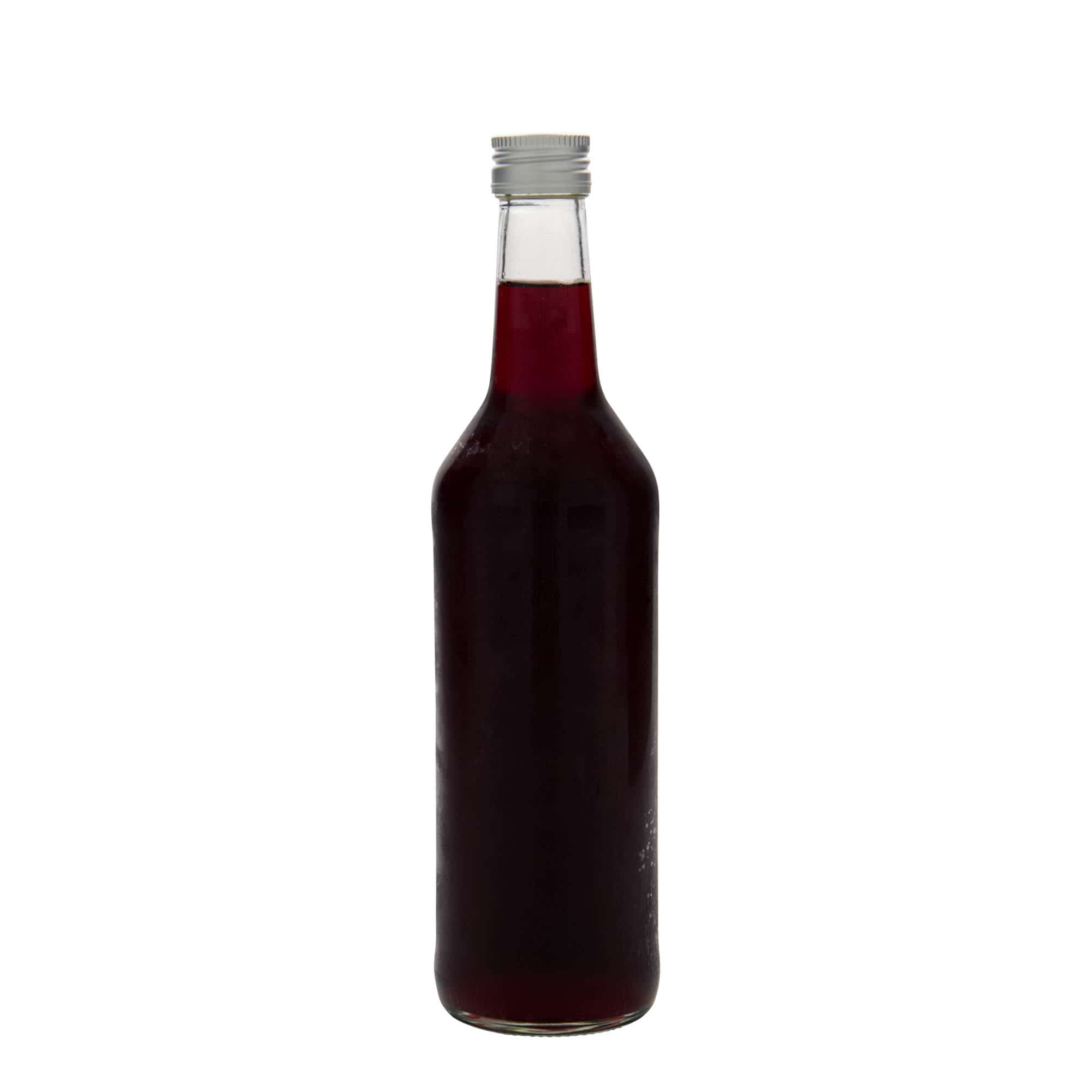 500 ml klaaspudel sirge kaelaga, avale: PP 28
