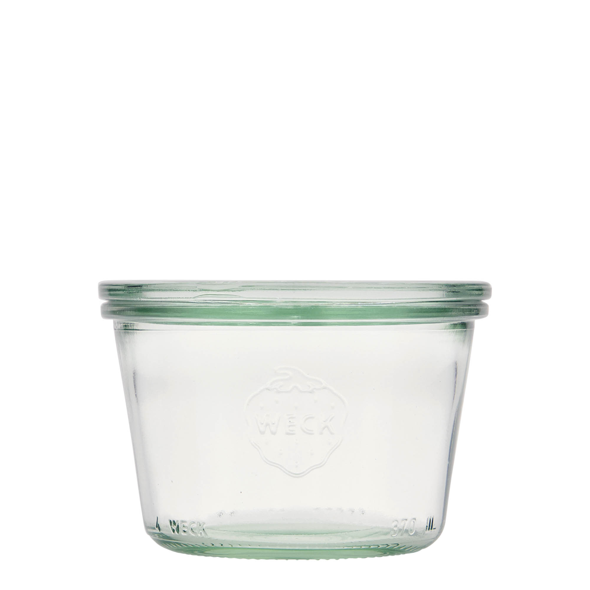 370 ml WECK-klaaspurk, suu: ümaräär 370 ml WECK-klaaspurk, suu: ümaräär