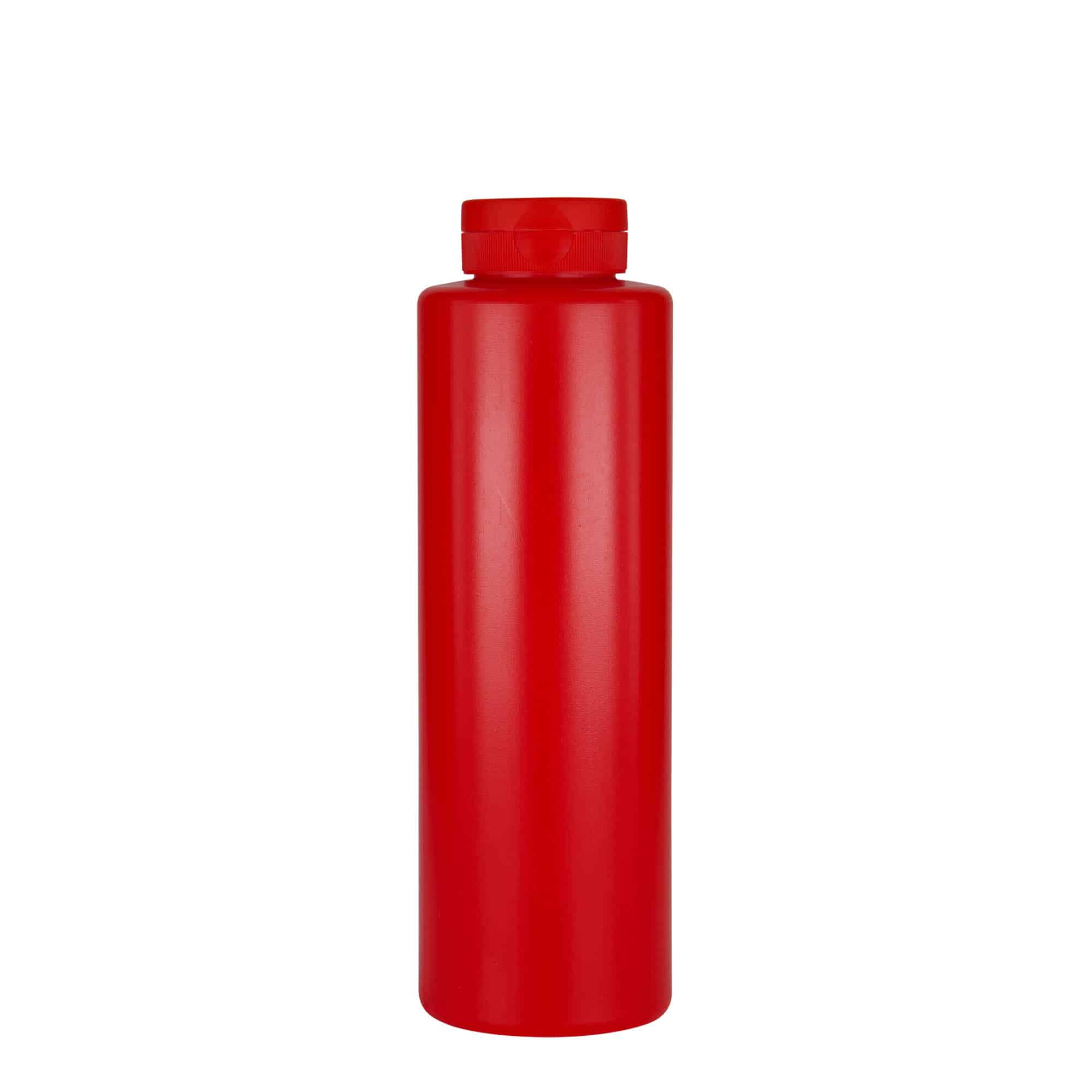 500 ml kastmepudel, LDPE-plast, punane, sulgur: GPI 38/400