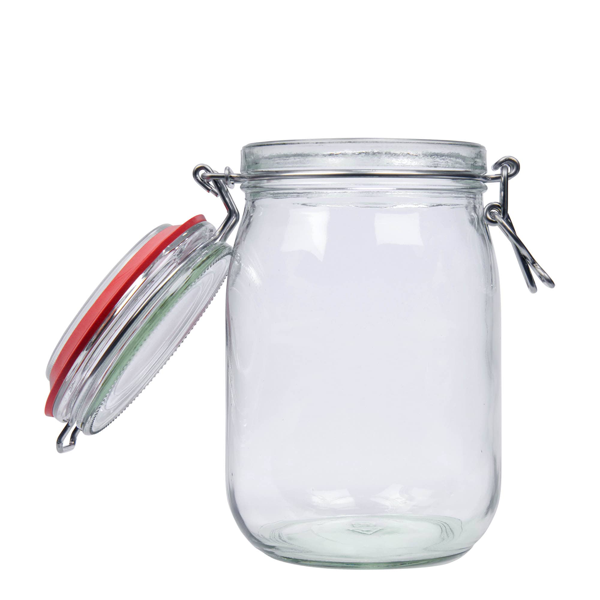 1,140 ml traadist sangaga klaaspurk, ava: traadist sangalukk