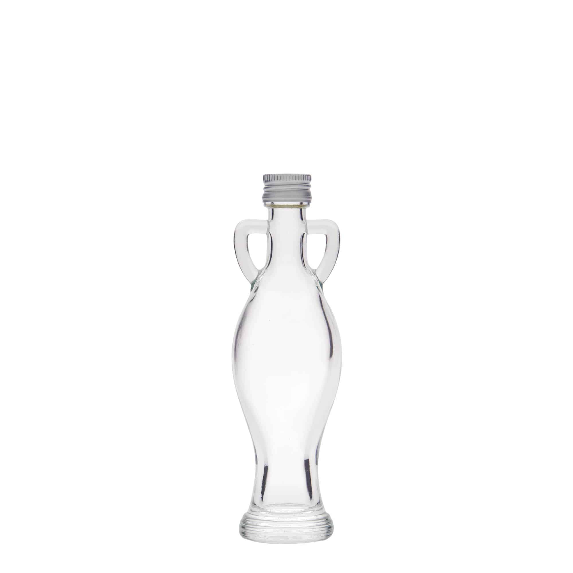 40 ml klaaspudel „Amphore“, avale: PP 18