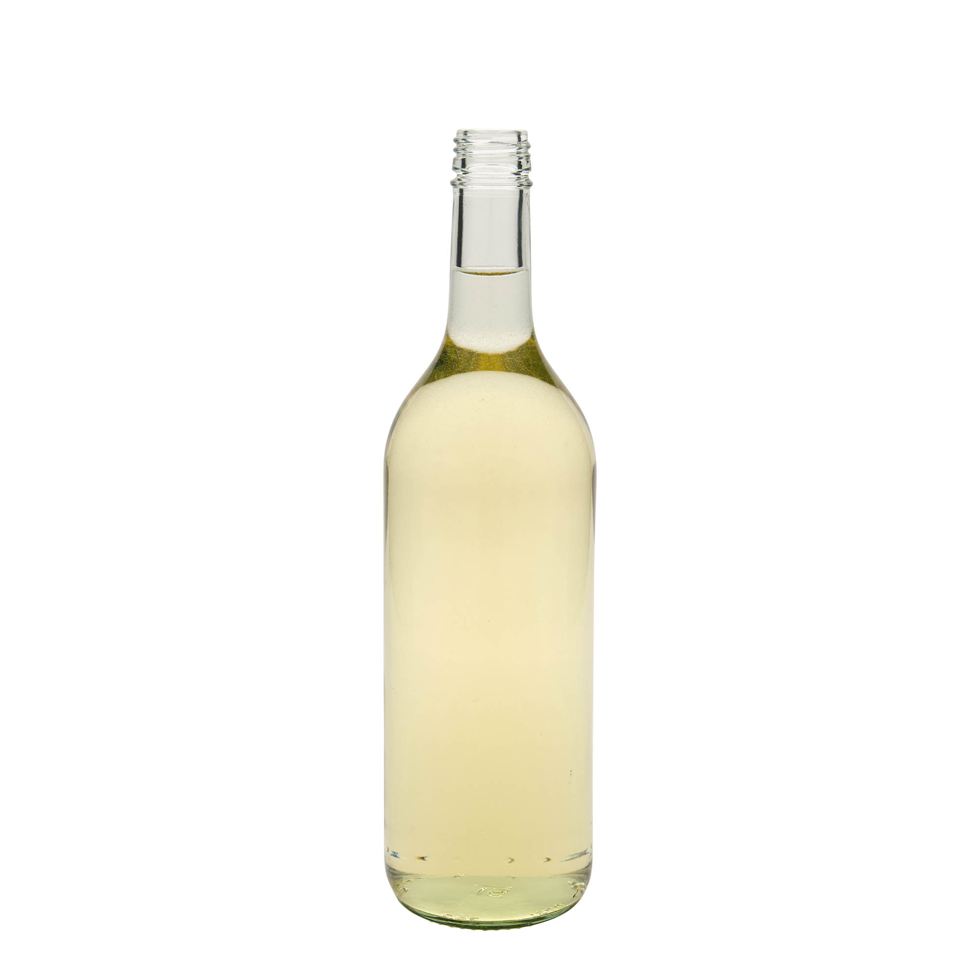 750 ml klaaspudel 'Bordeaux', suu: PP 28