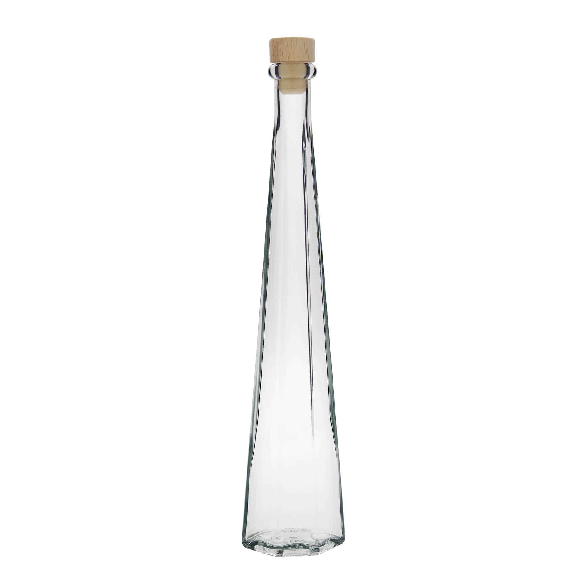 200 ml klaaspudel 'Dama Sexta', kuuekandiline, sulgur: kork