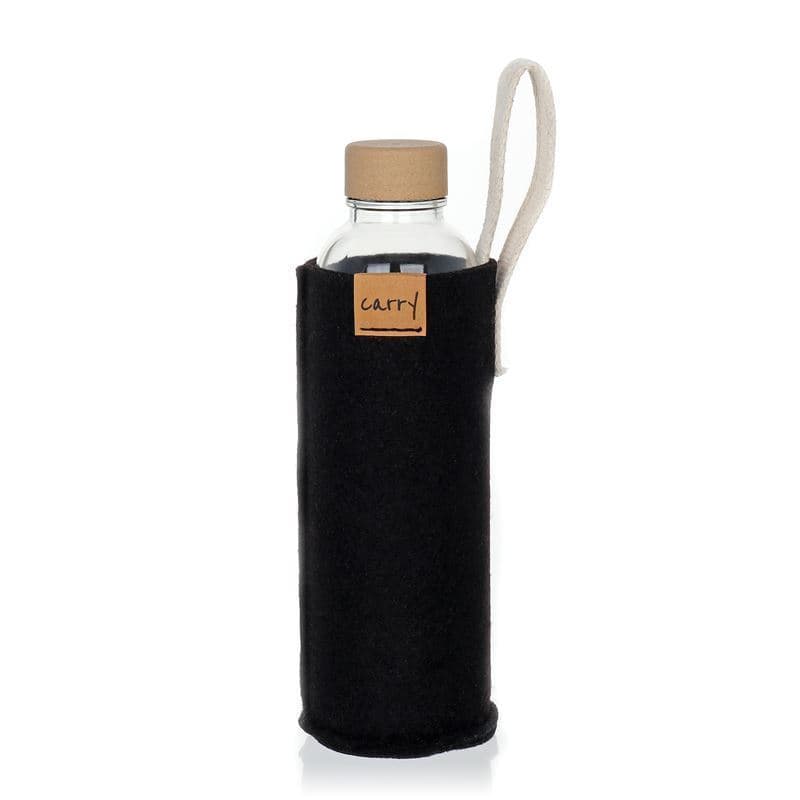 CARRY Sleeve, tekstiil, must