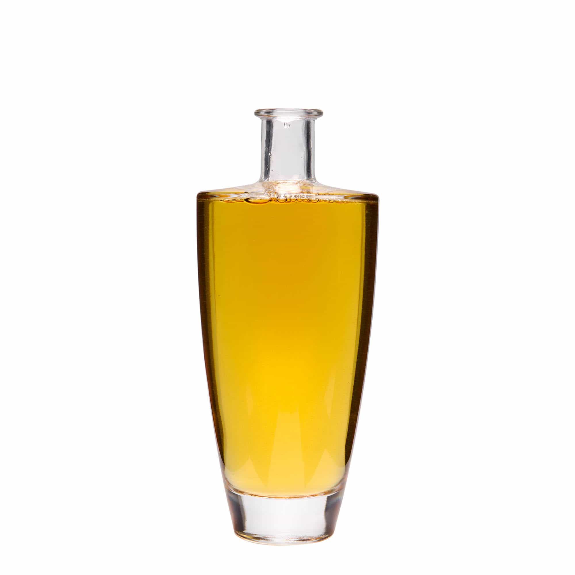500 ml klaaspudel 'Vanessa', ovaalne, sulgur: kork