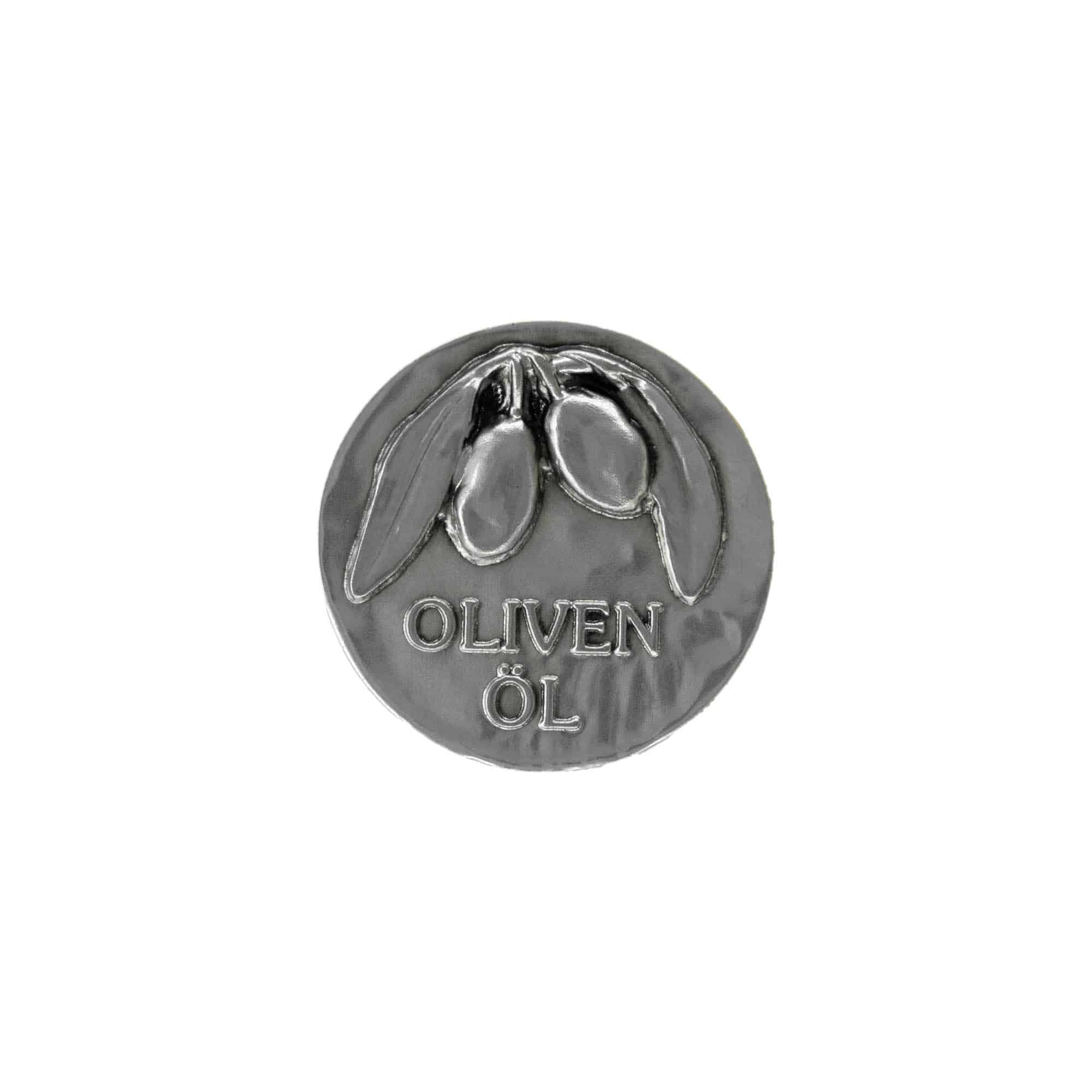 Tin silt „Oliveõli“, metall, hõbedane