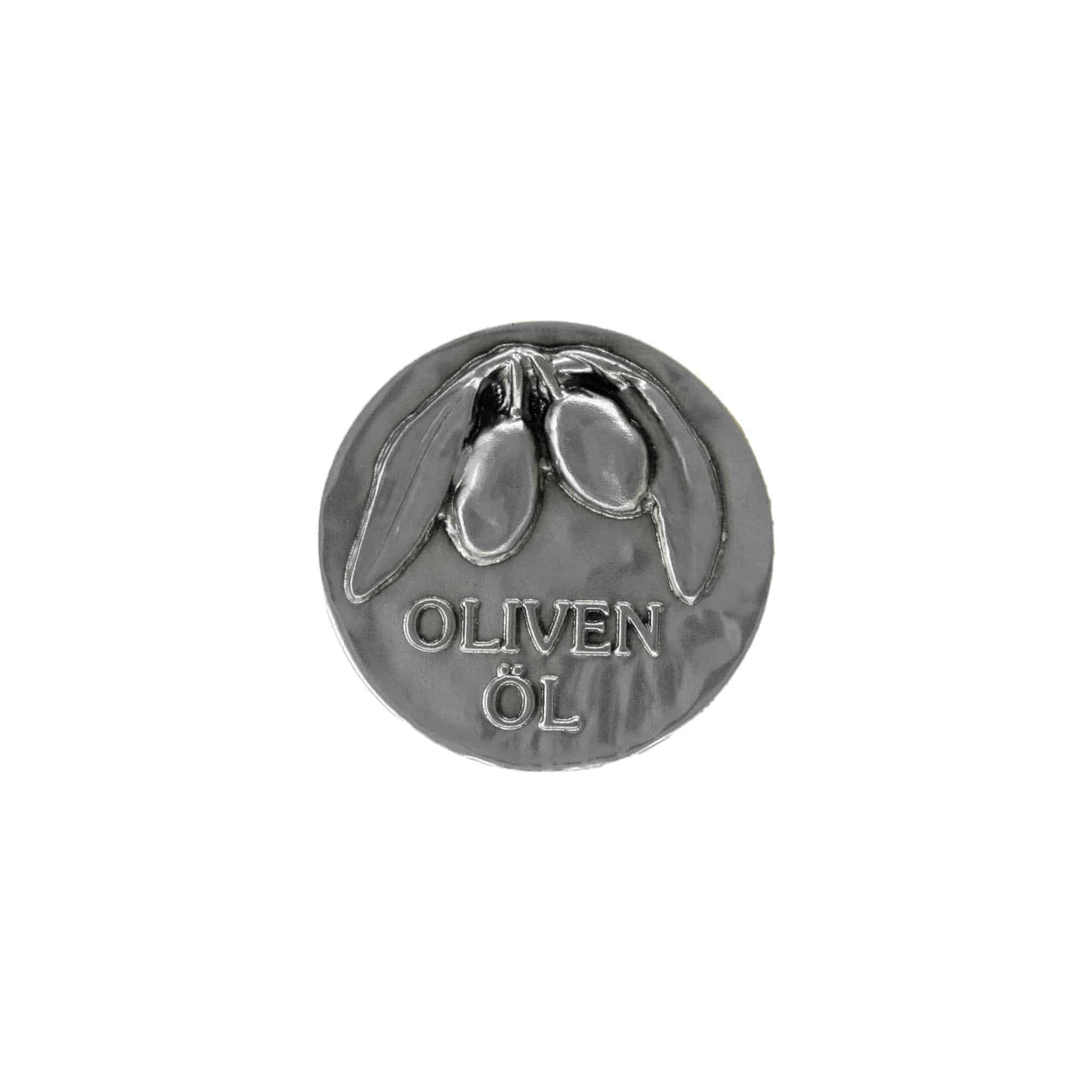 Tin silt „Oliveõli“, metall, hõbedane