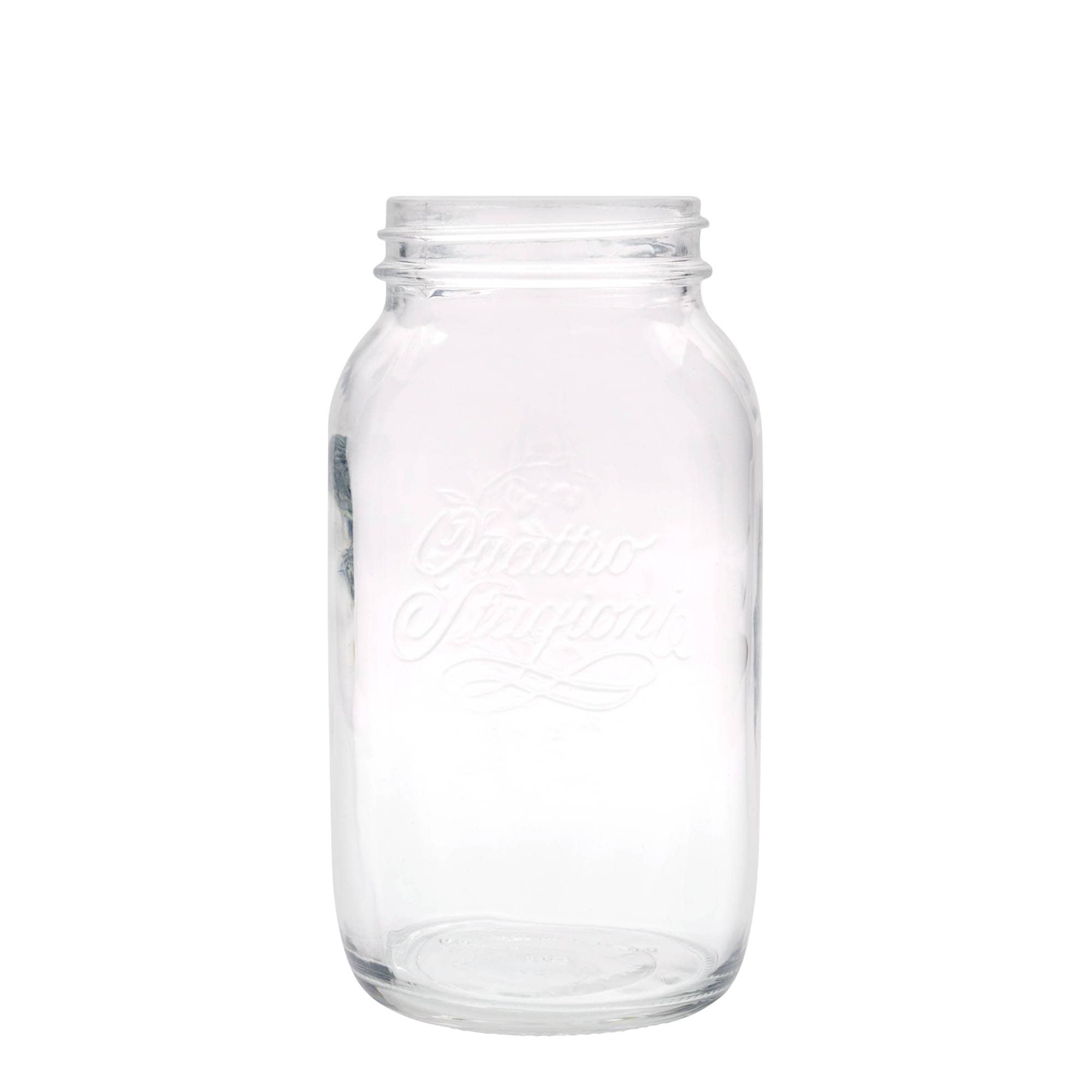 1.500 ml klaas 'Quattro Stagioni', suu: keeratava kattega