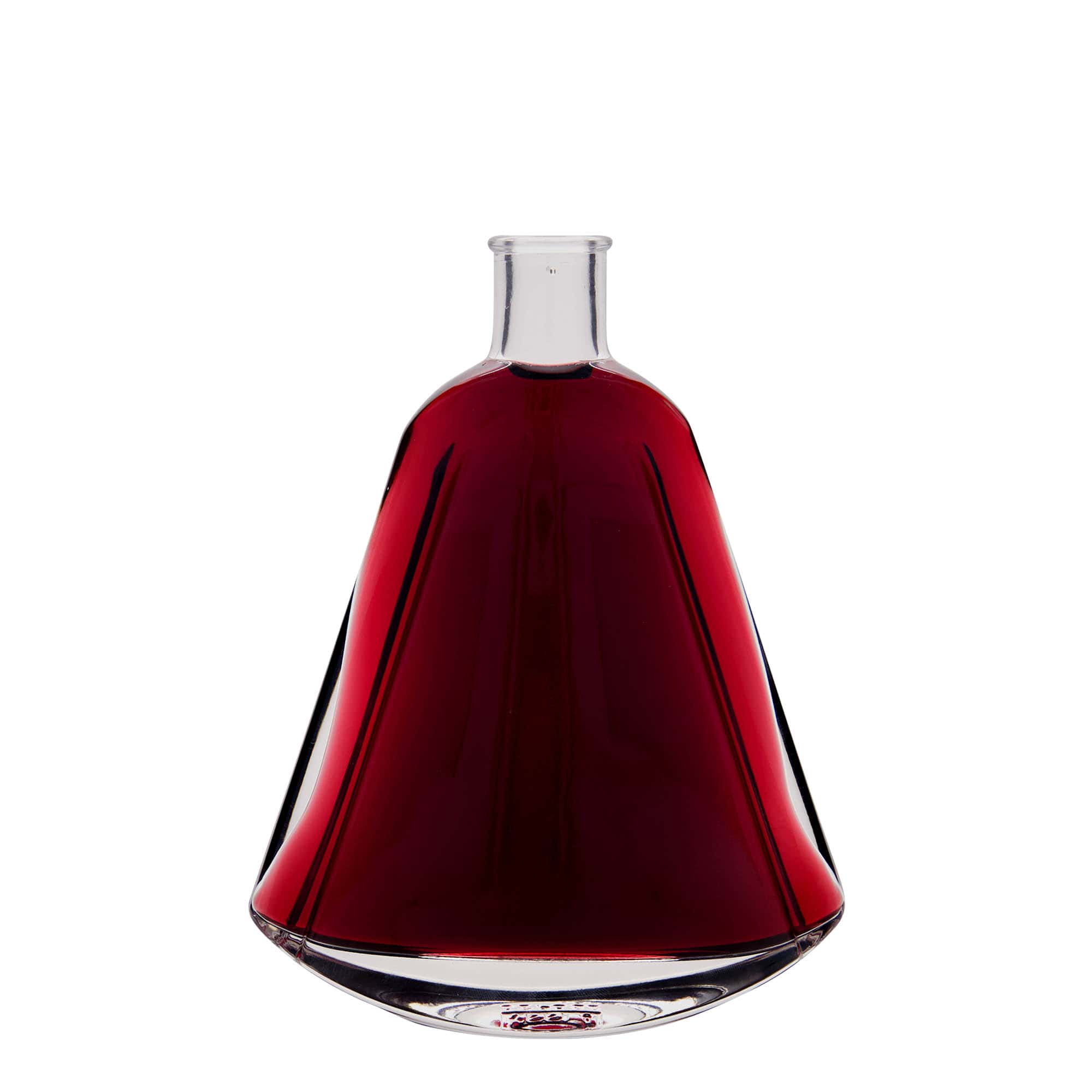 350 ml klaaspudel 'Maurizio', ovaalne, sulgur: kork