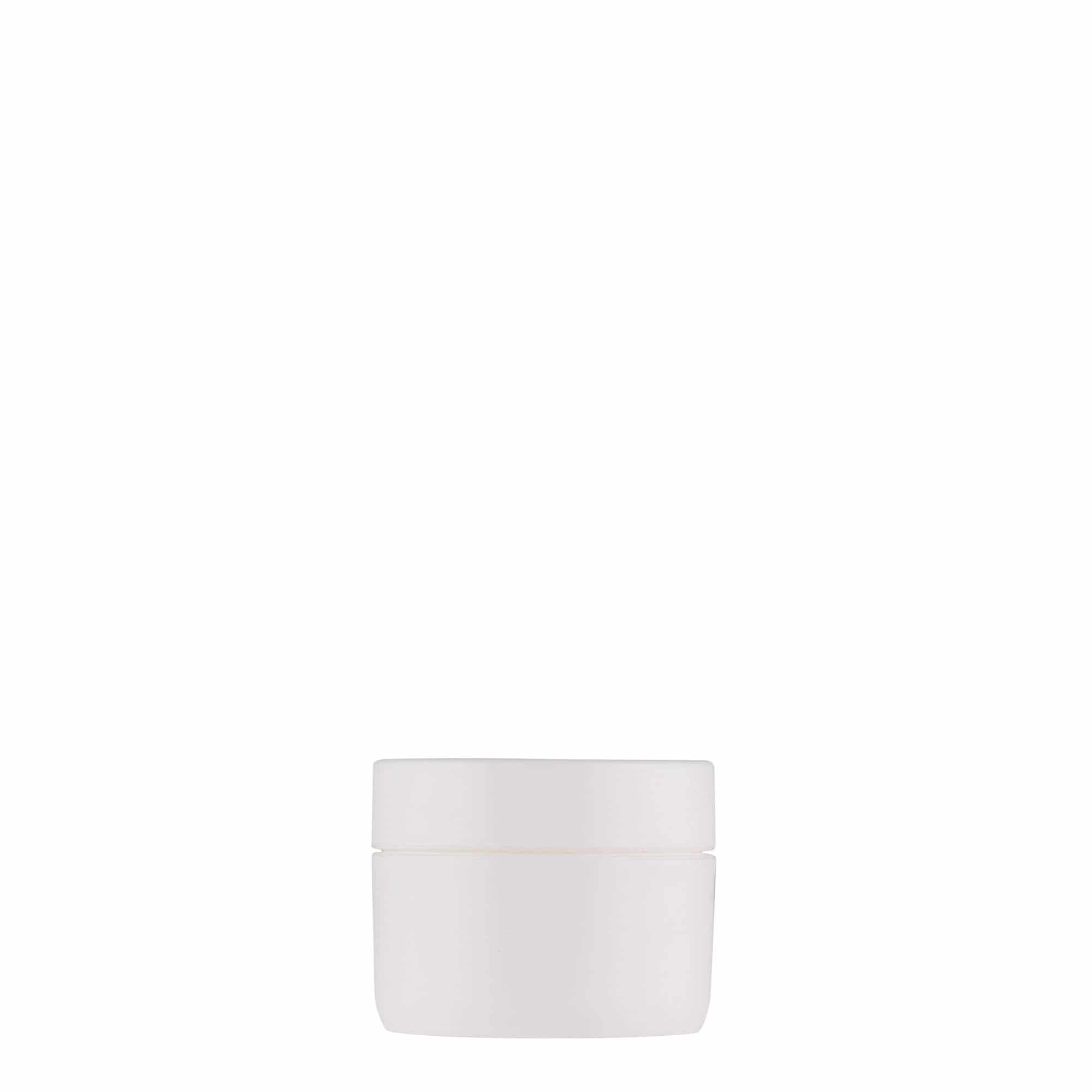 10 ml plasttoos 'Antonella', PP, valge, sulgur: keeratav kaas