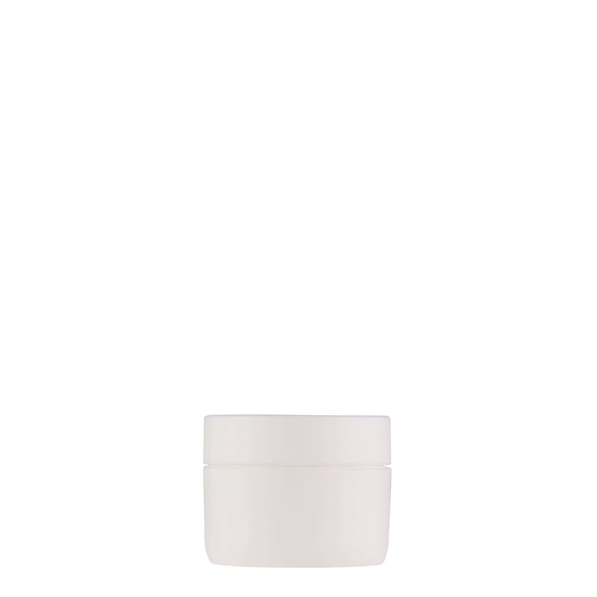 10 ml plastmassipurk 'Antonella', PP, valge, avaus: kruvikork 10 ml plastmassipurk 'Antonella', PP, valge, avaus: kruvikork