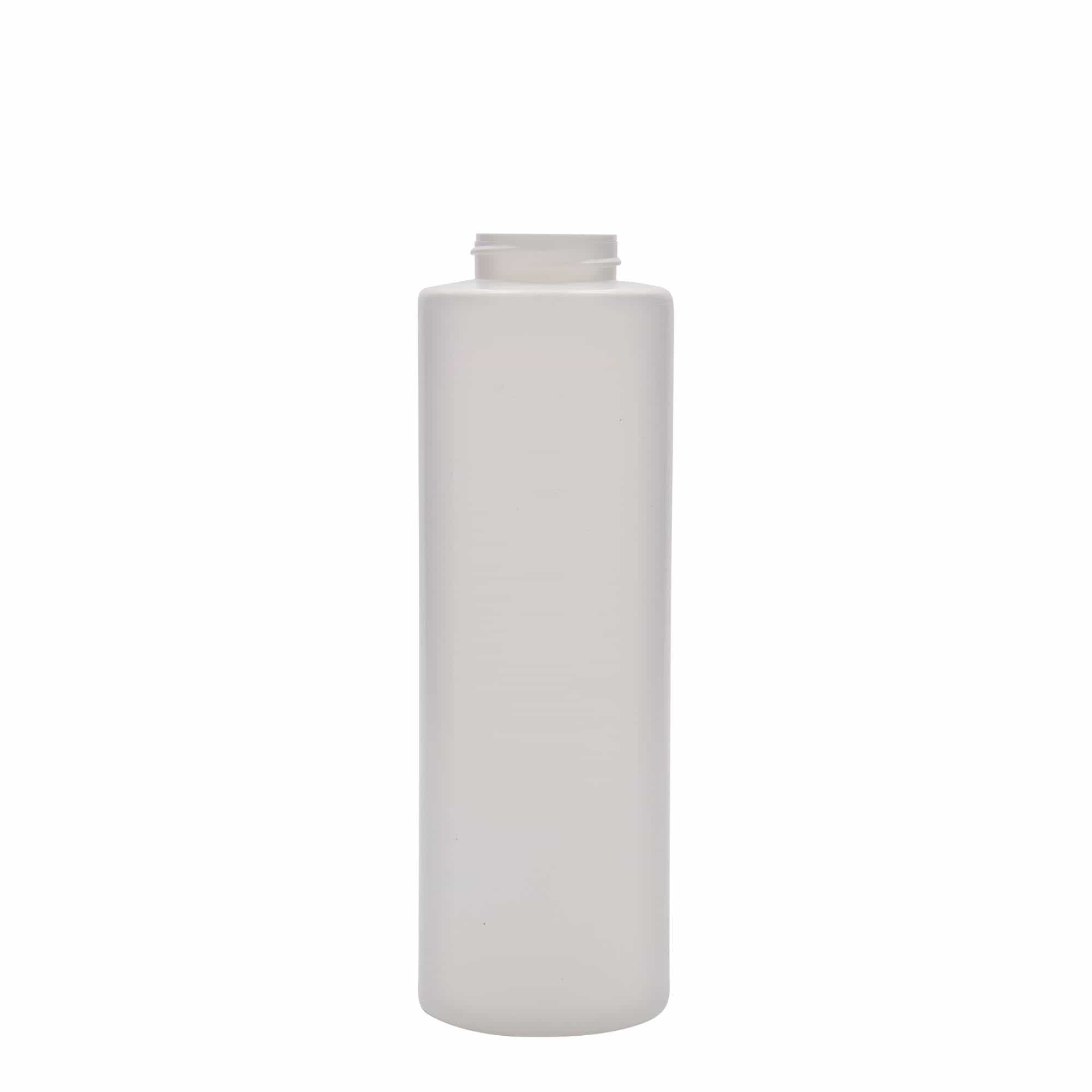 500 ml kastmepudel, LDPE-plast, valge, suu: 38/400
