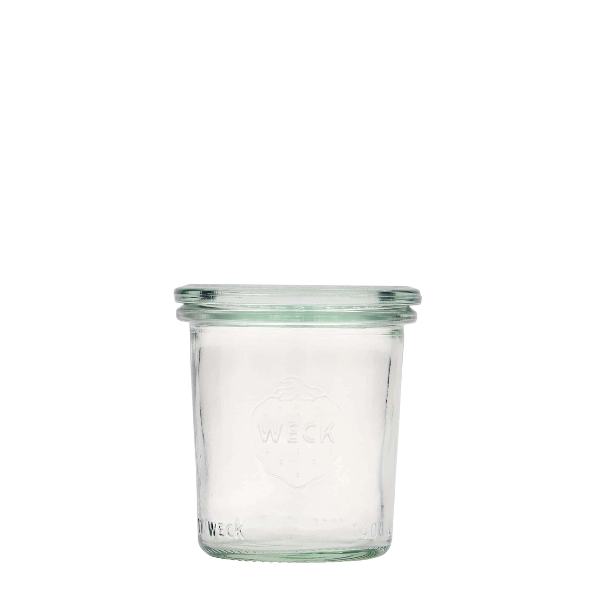 140 ml WECK-klaaspurk, avale: ümaräär
